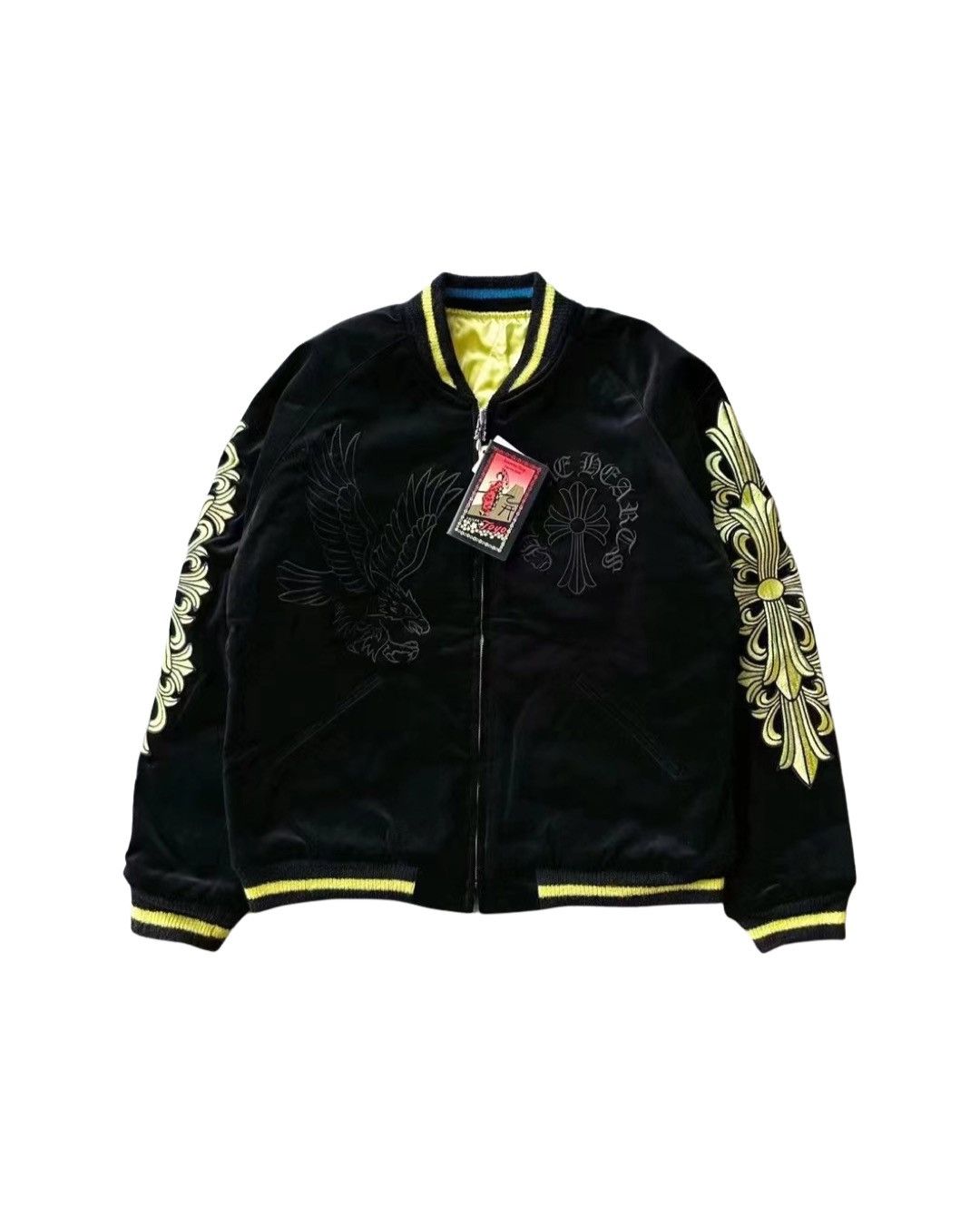 Chrome Hearts Matty boy flaming youth reversible souvenir jacket Size US XL / EU 56 / 4 - 3 Thumbnail