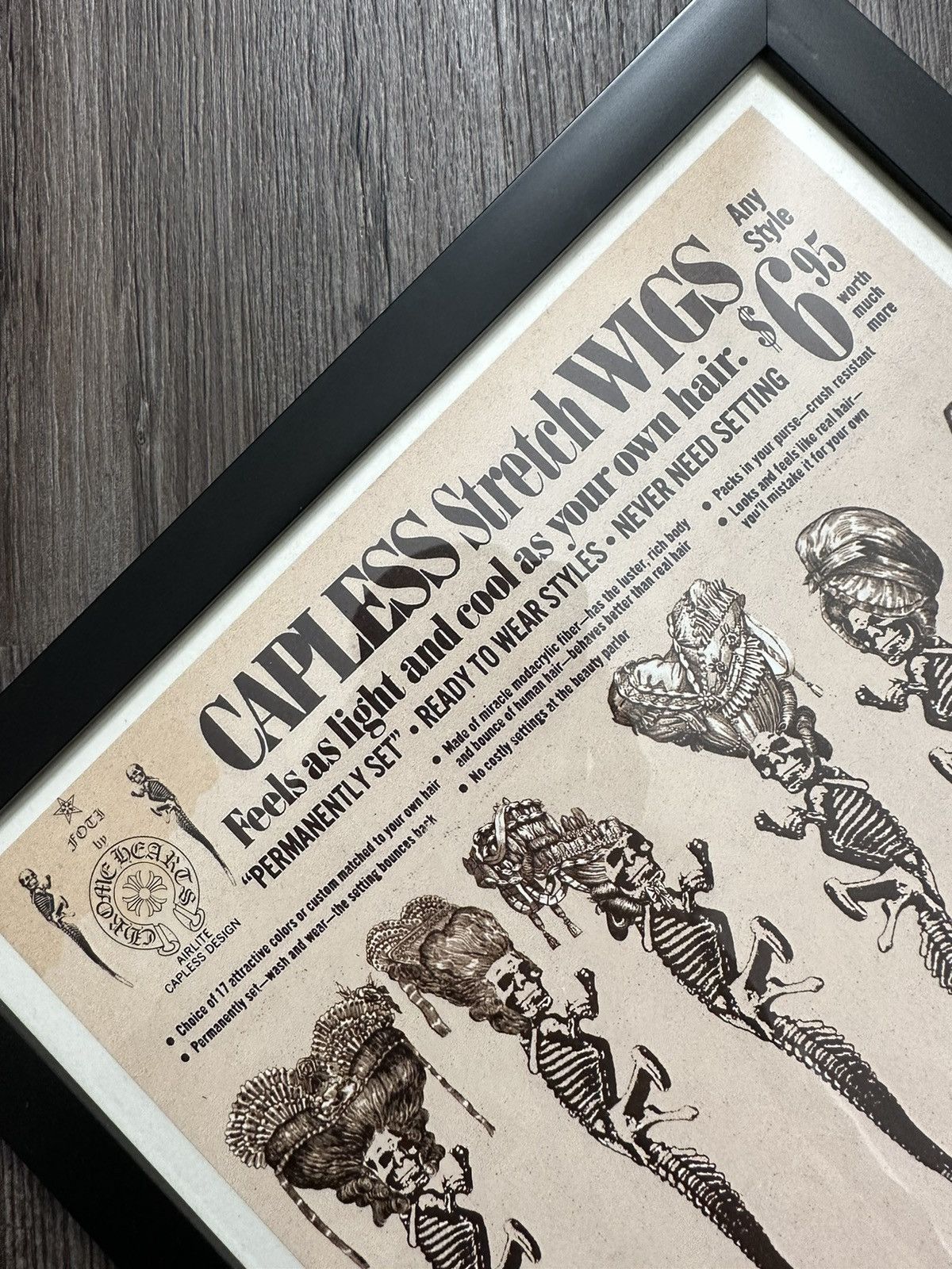 Chrome Hearts 🖤Chrome Hearts🖤 Joe Foti 9x12 Framed Poster Size ONE SIZE - 4 Thumbnail