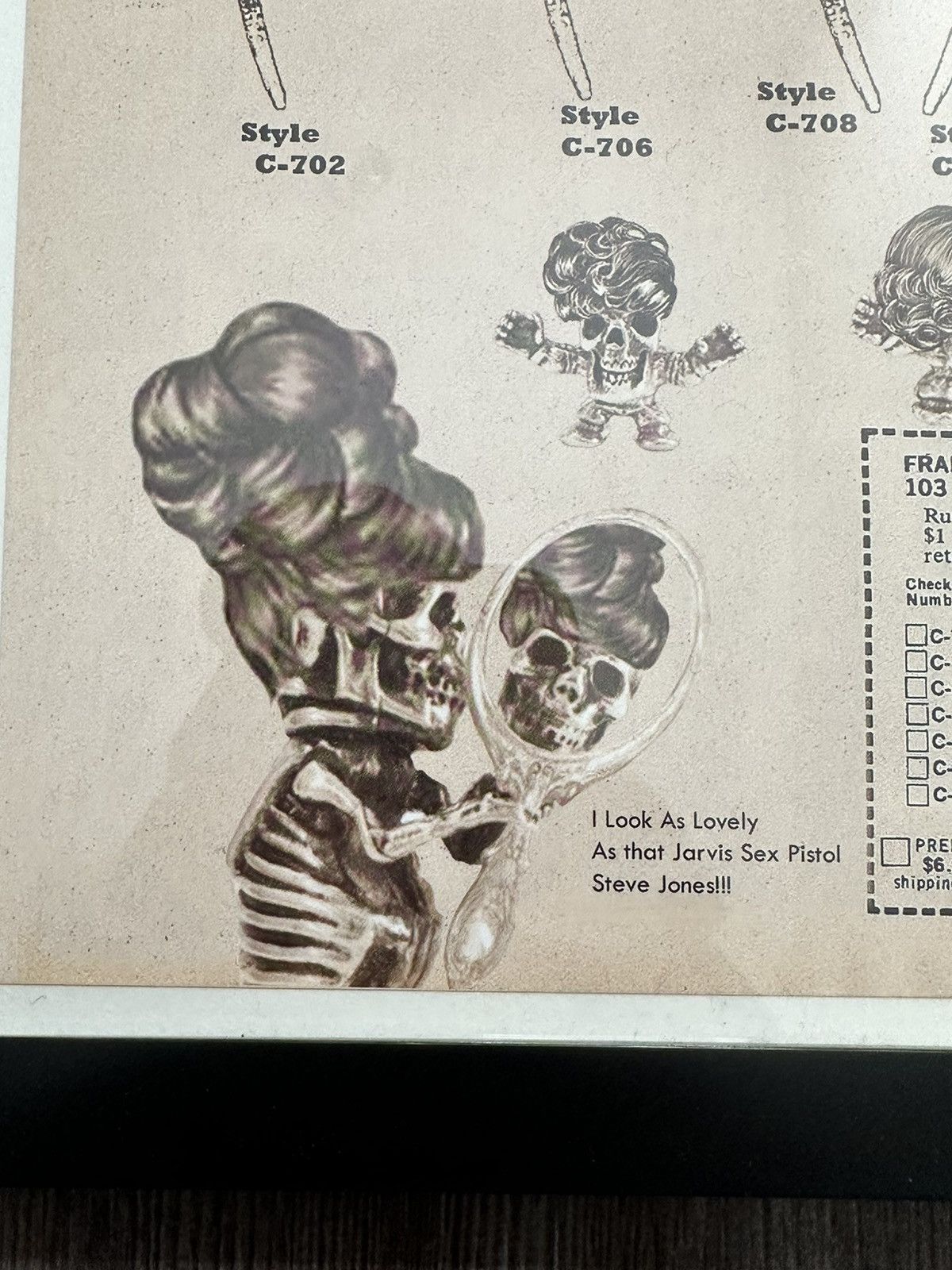 Chrome Hearts 🖤Chrome Hearts🖤 Joe Foti 9x12 Framed Poster Size ONE SIZE - 7 Thumbnail