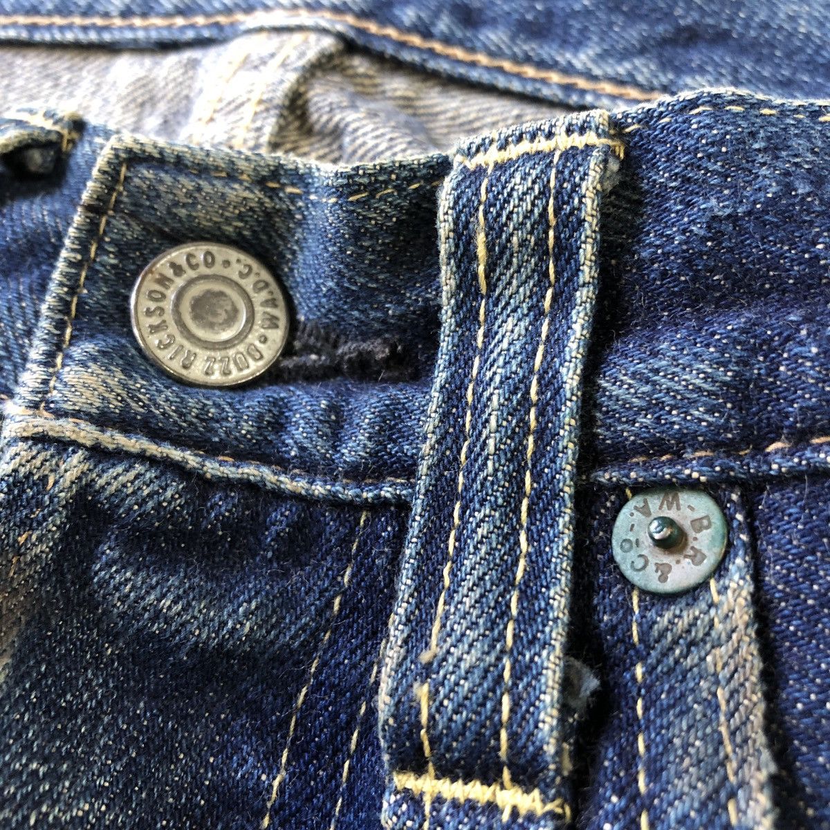 Buzz Rickson's Rare! Vintage Buzz Rickson Japan Selvedge Fading Denim Size US 30 / EU 46 - 14 Thumbnail