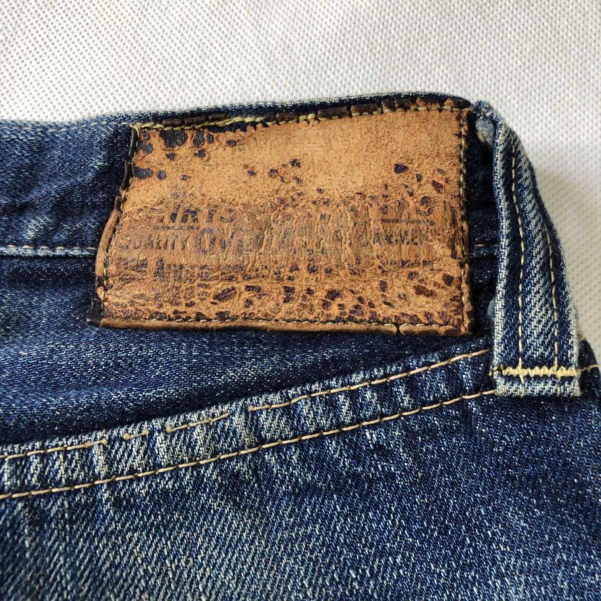Buzz Rickson's Rare! Vintage Buzz Rickson Japan Selvedge Fading Denim Size US 30 / EU 46 - 10 Thumbnail