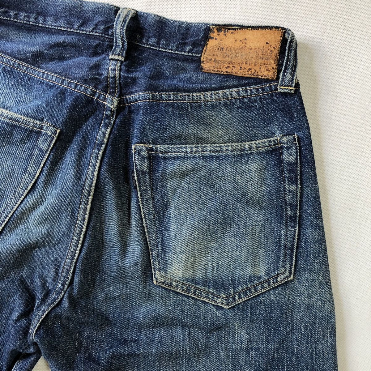 Buzz Rickson's Rare! Vintage Buzz Rickson Japan Selvedge Fading Denim Size US 30 / EU 46 - 2 Thumbnail