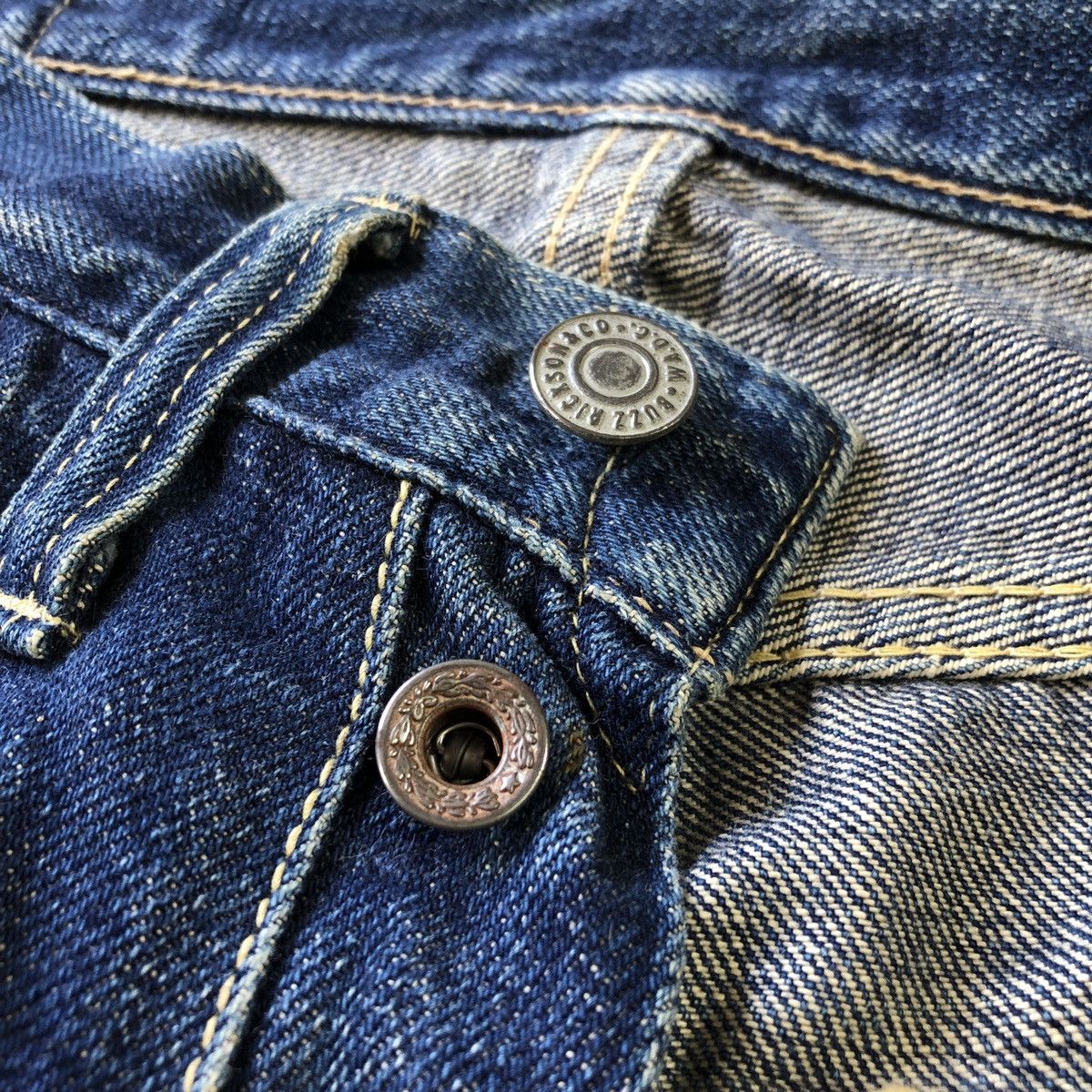 Buzz Rickson's Rare! Vintage Buzz Rickson Japan Selvedge Fading Denim Size US 30 / EU 46 - 16 Thumbnail