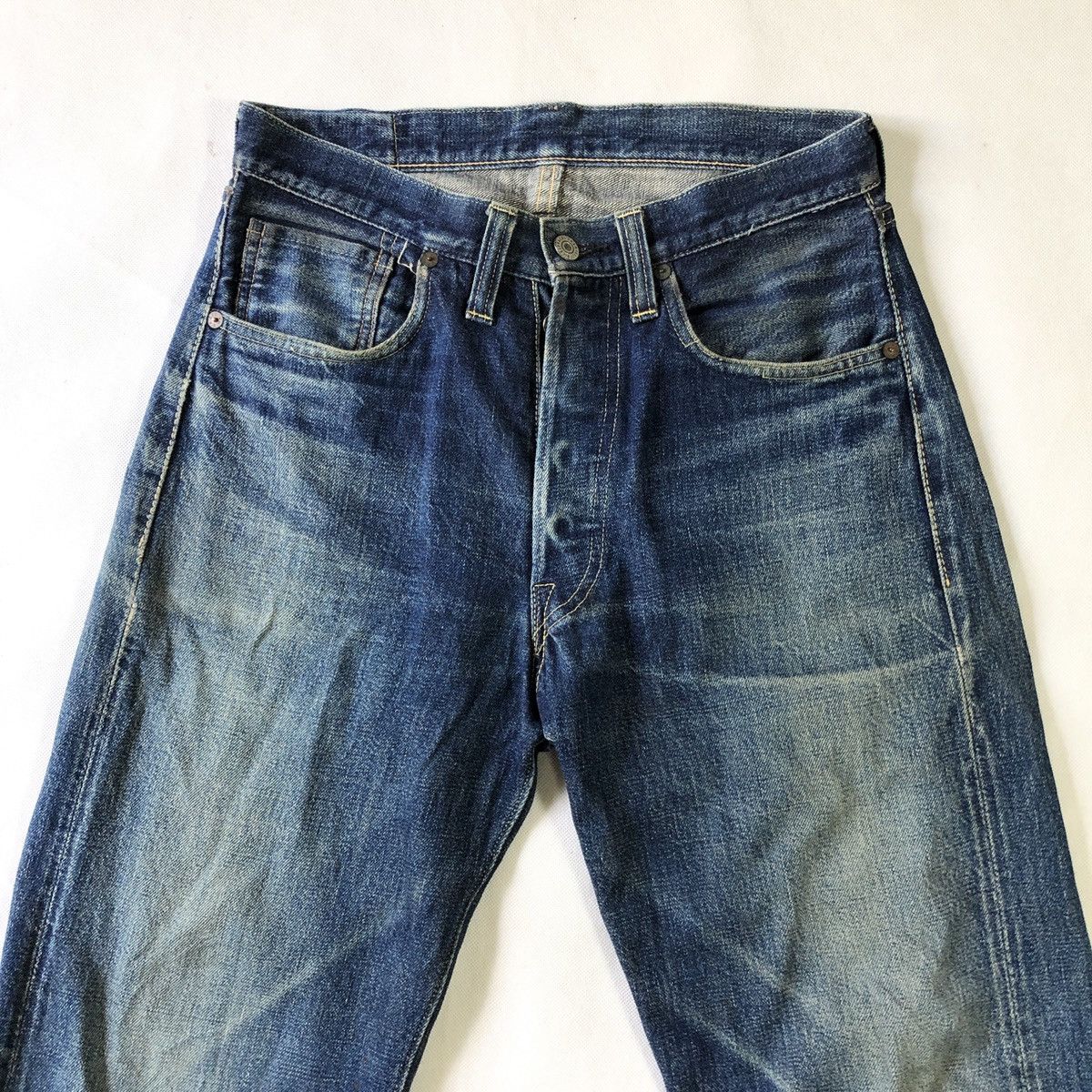 Buzz Rickson's Rare! Vintage Buzz Rickson Japan Selvedge Fading Denim Size US 30 / EU 46 - 5 Thumbnail