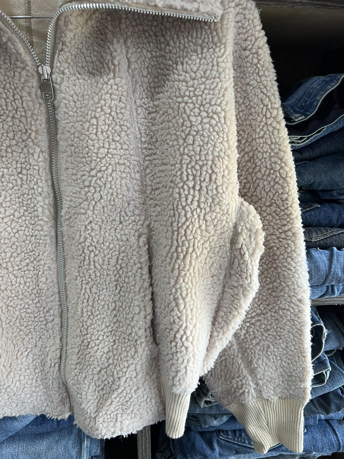 Lemaire × Uniqlo 🔥Uniqlo UUUU Christope Lemaire Deep Pile Sherpa Size M / US 6-8 / IT 42-44 - 6 Thumbnail