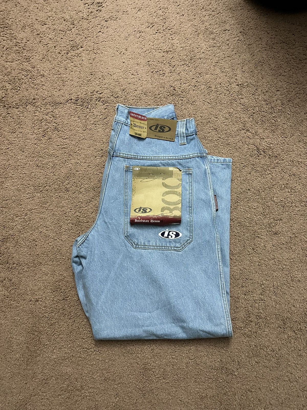 Vintage Interstate Baggy Jeans | Grailed