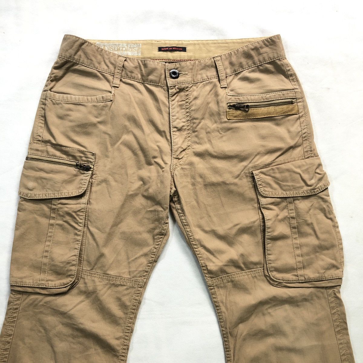 Japanese Brand Blueway x Surplus Military Multipocket Zipper Cargo Pant Size US 33 - 4 Thumbnail