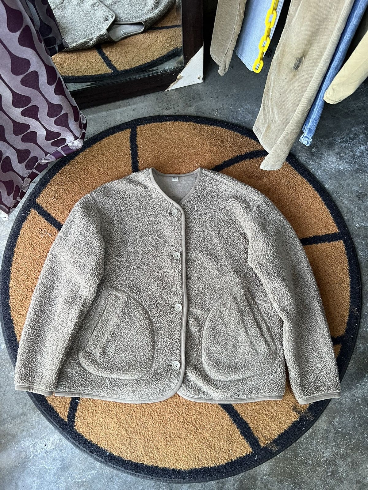 Japanese Brand 🔥Uniqlo Deep Pile Sherpa Jacket Size US L / EU 52-54 / 3 - 2 Thumbnail