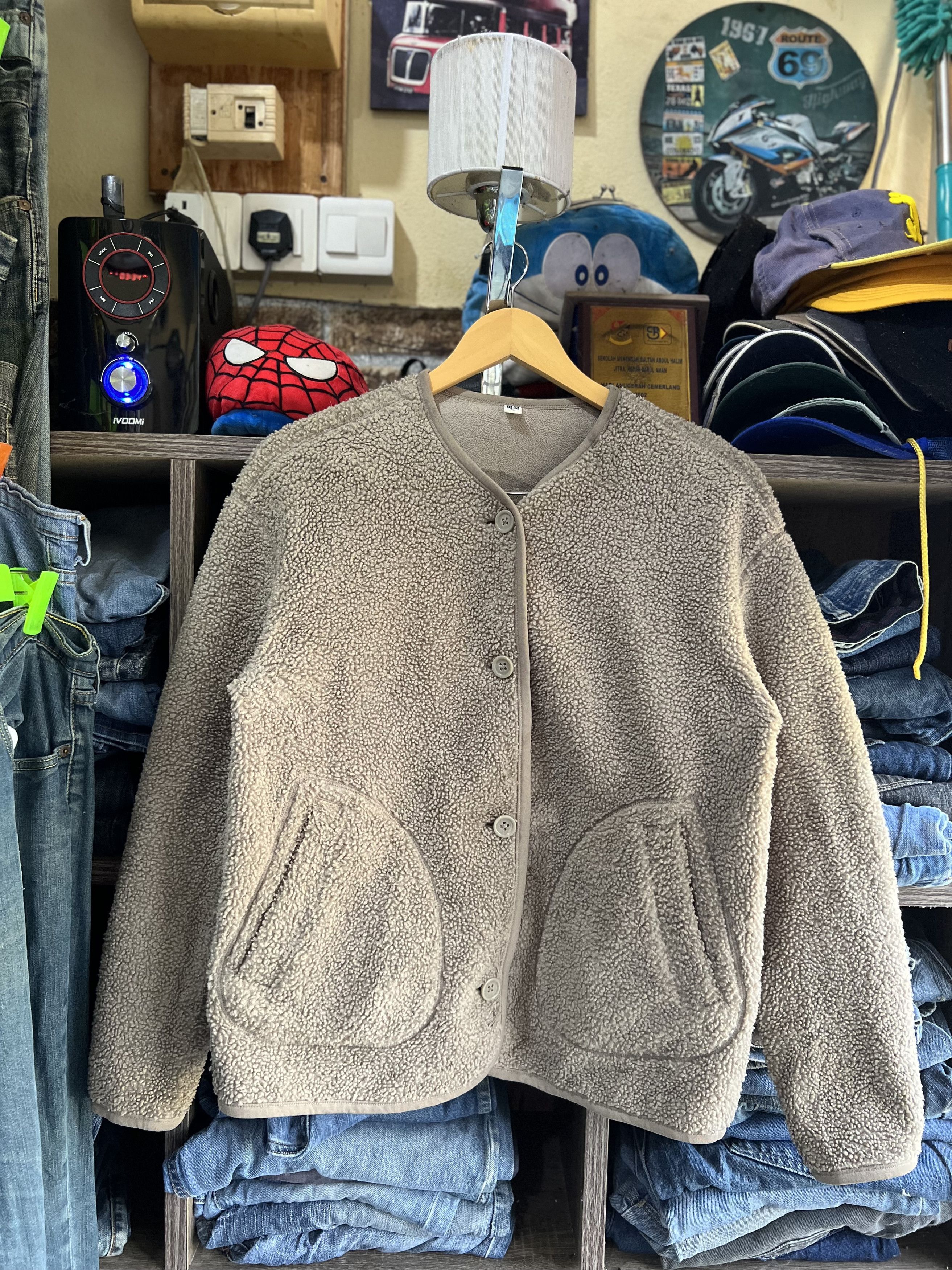 Japanese Brand 🔥Uniqlo Deep Pile Sherpa Jacket Size US M / EU 48-50 / 2 - 14 Thumbnail