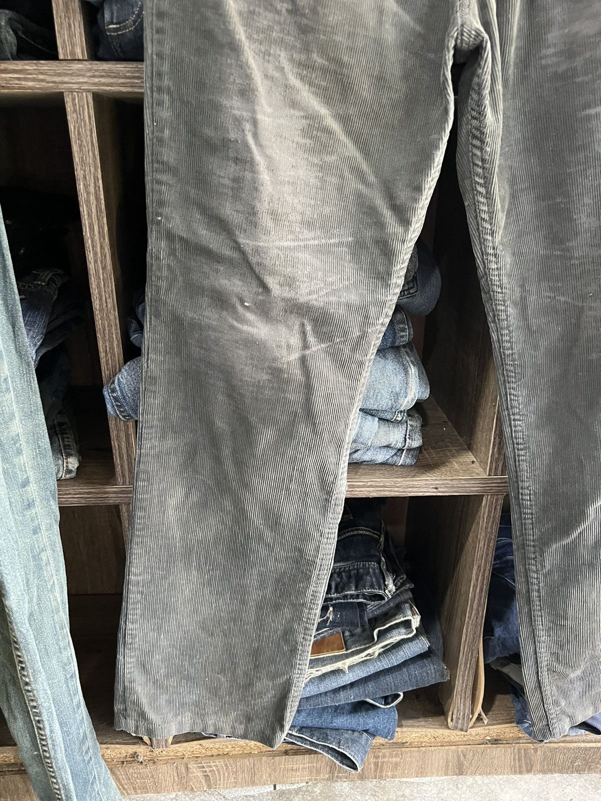 Levi's 🔥Vintage Levis Corduroy Distressed Denim Size US 32 / EU 48 - 7 Thumbnail