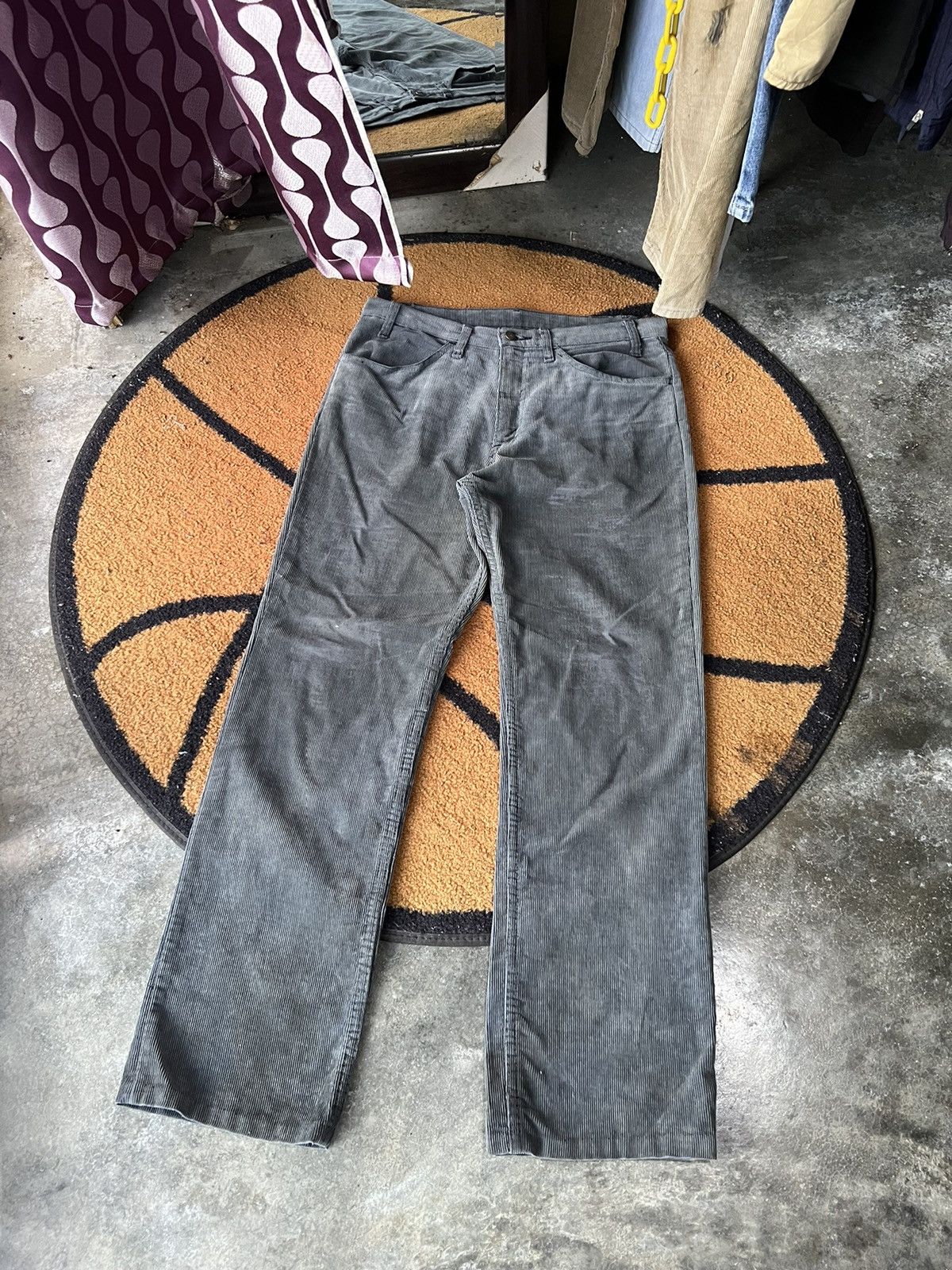 Levi's 🔥Vintage Levis Corduroy Distressed Denim Size US 32 / EU 48 - 2 Thumbnail