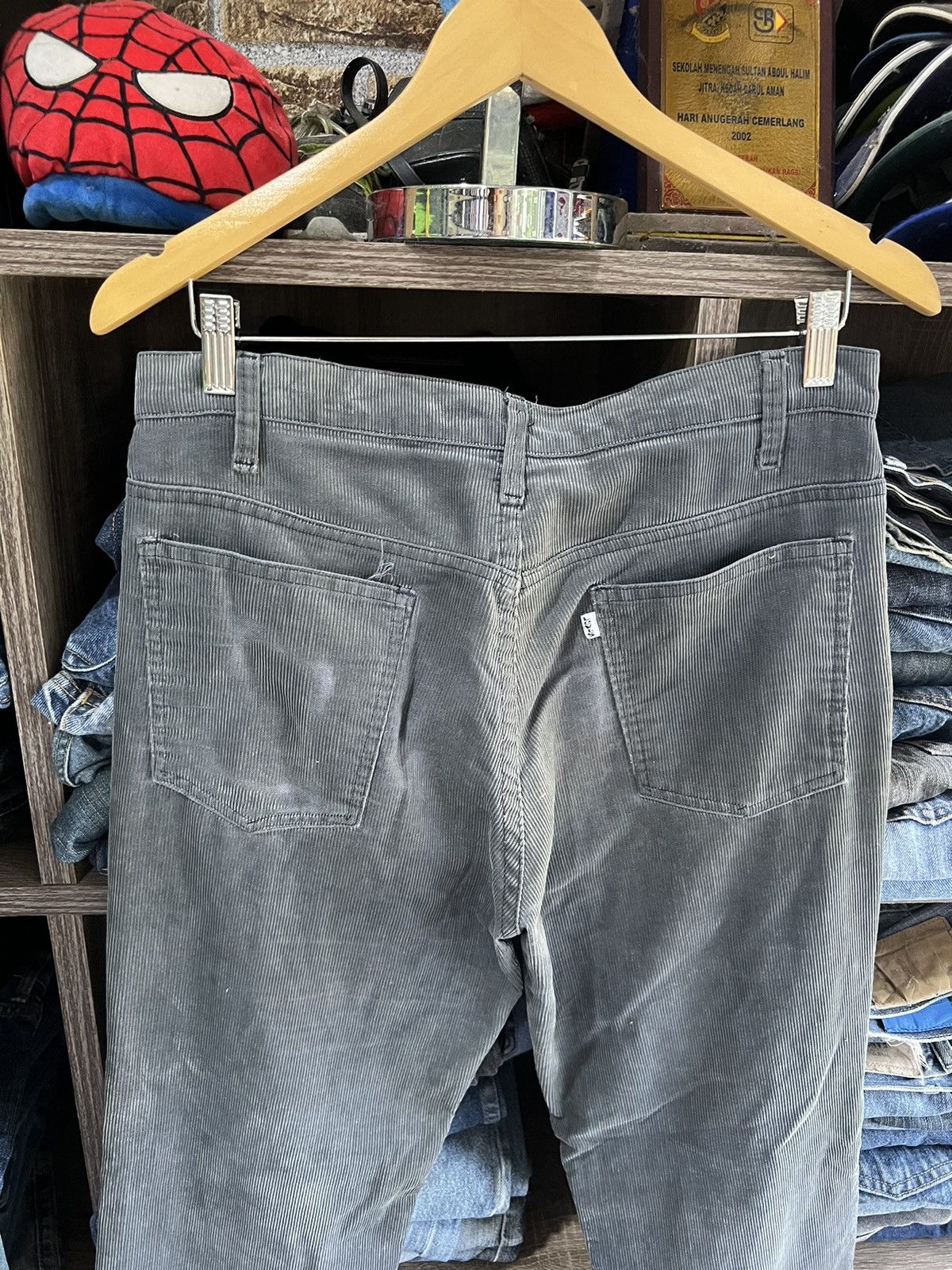 Levi's 🔥Vintage Levis Corduroy Distressed Denim Size US 32 / EU 48 - 10 Thumbnail