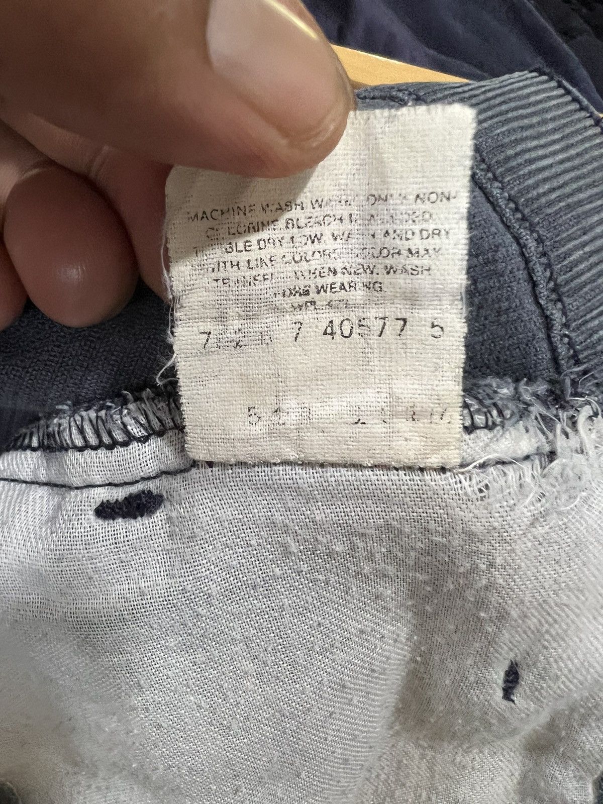 Levi's 🔥Vintage Levis Corduroy Distressed Denim Size US 32 / EU 48 - 14 Thumbnail