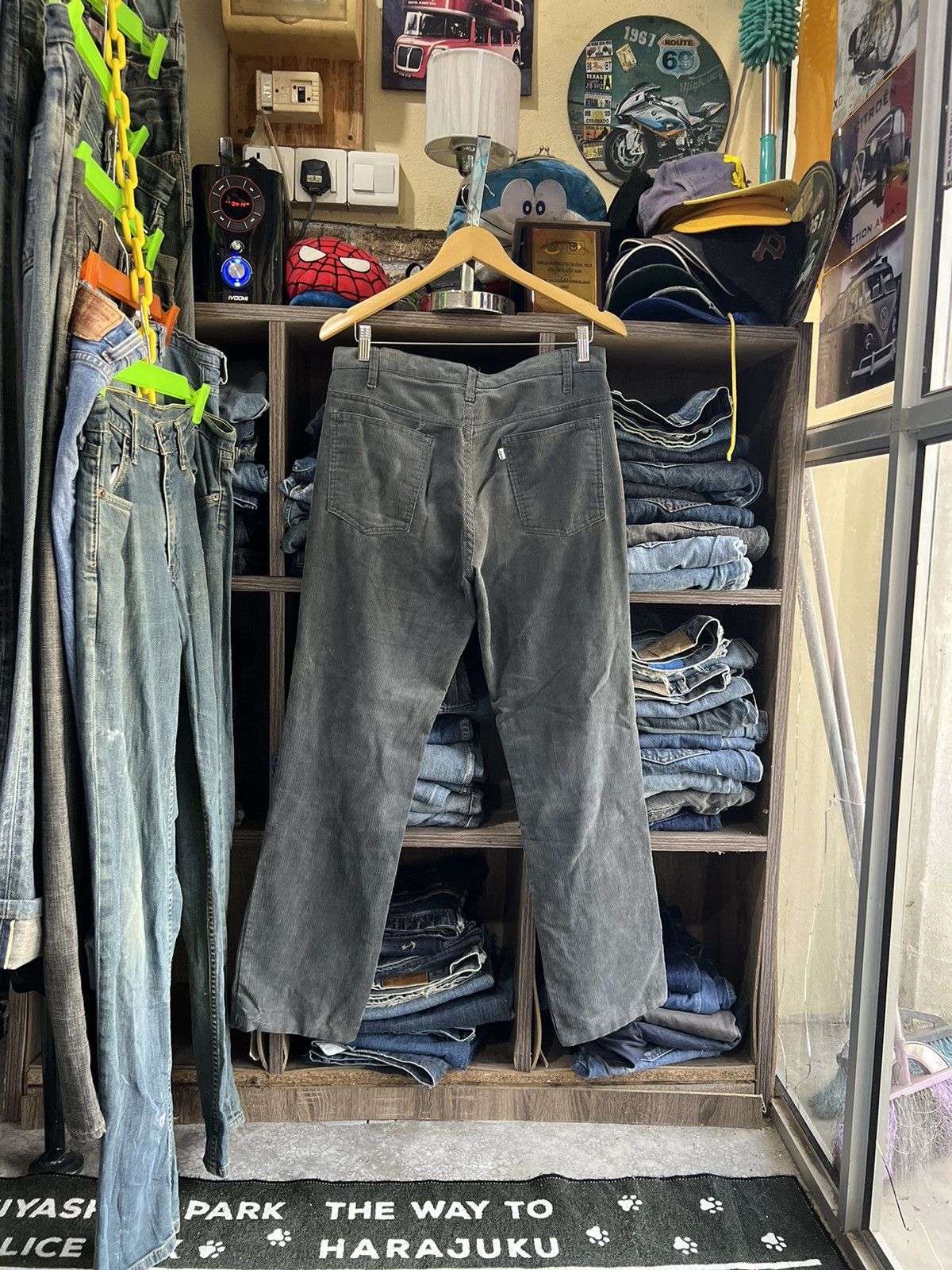 Levi's 🔥Vintage Levis Corduroy Distressed Denim Size US 32 / EU 48 - 3 Thumbnail