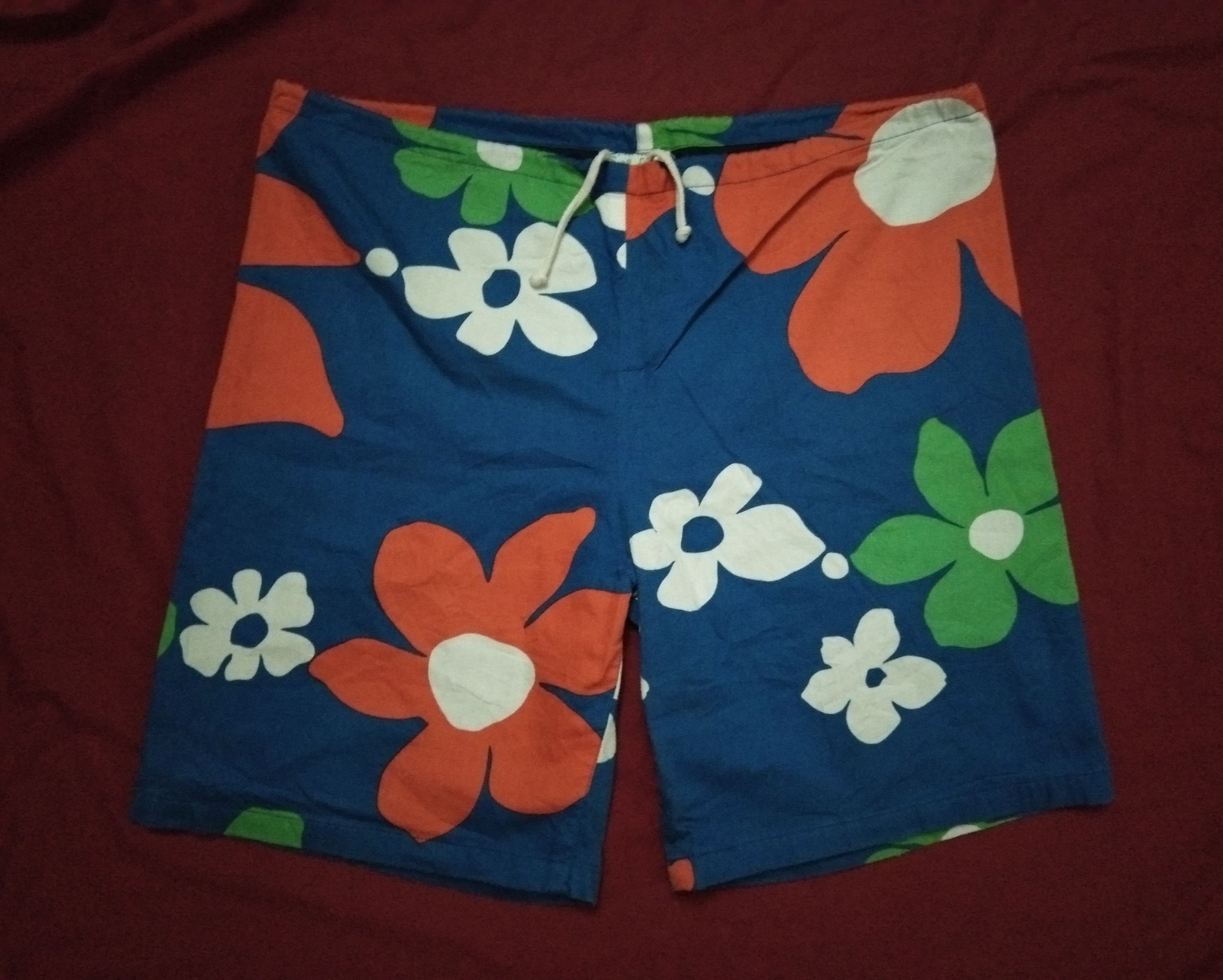 Vintage 🏖 VTG 80s Jams World Surf Line Beach Floral Hawaii Shorts Grailed