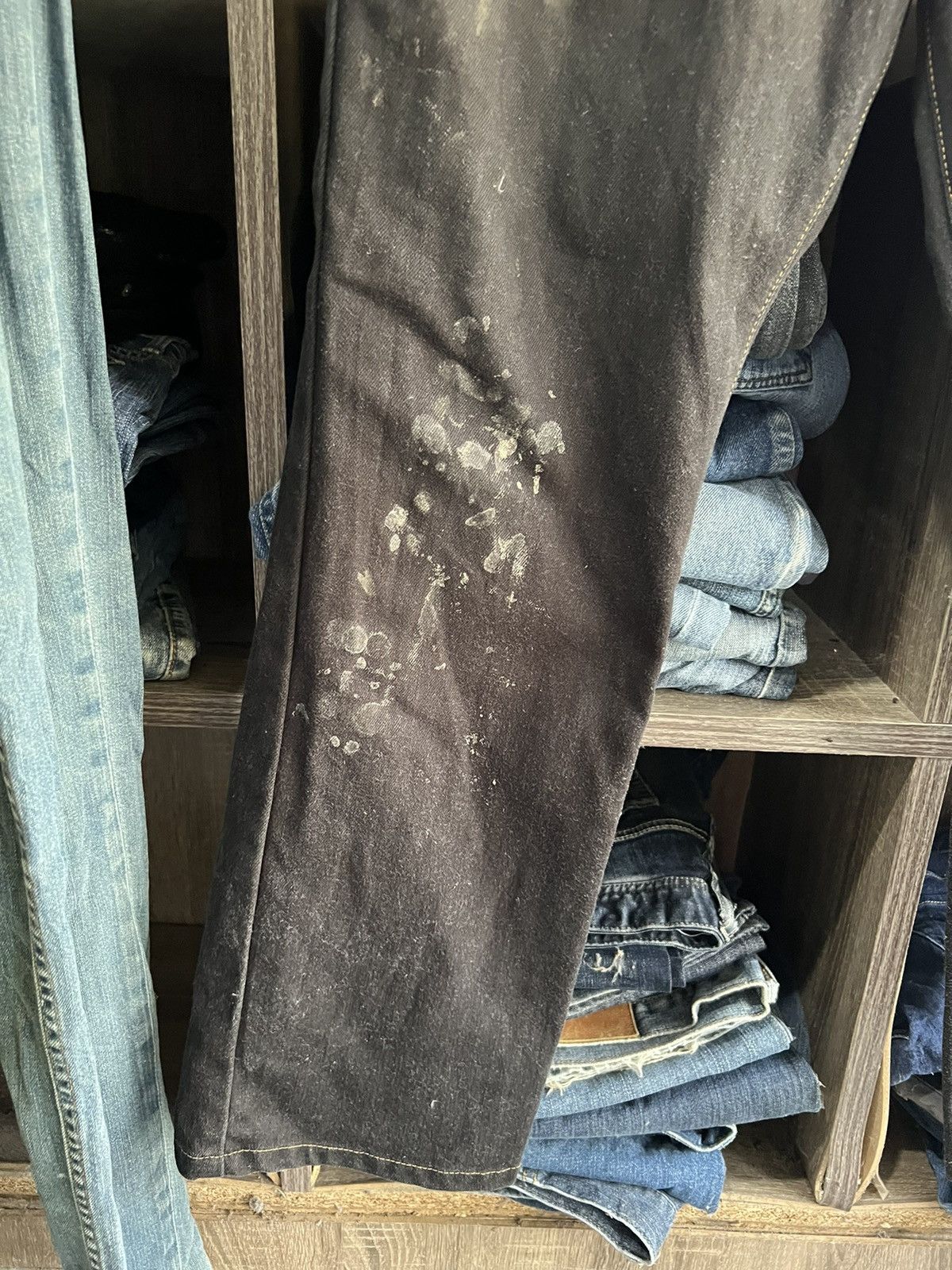Edwin 🔥Vintage Edwin Distressed Denim Size US 32 / EU 48 - 6 Thumbnail