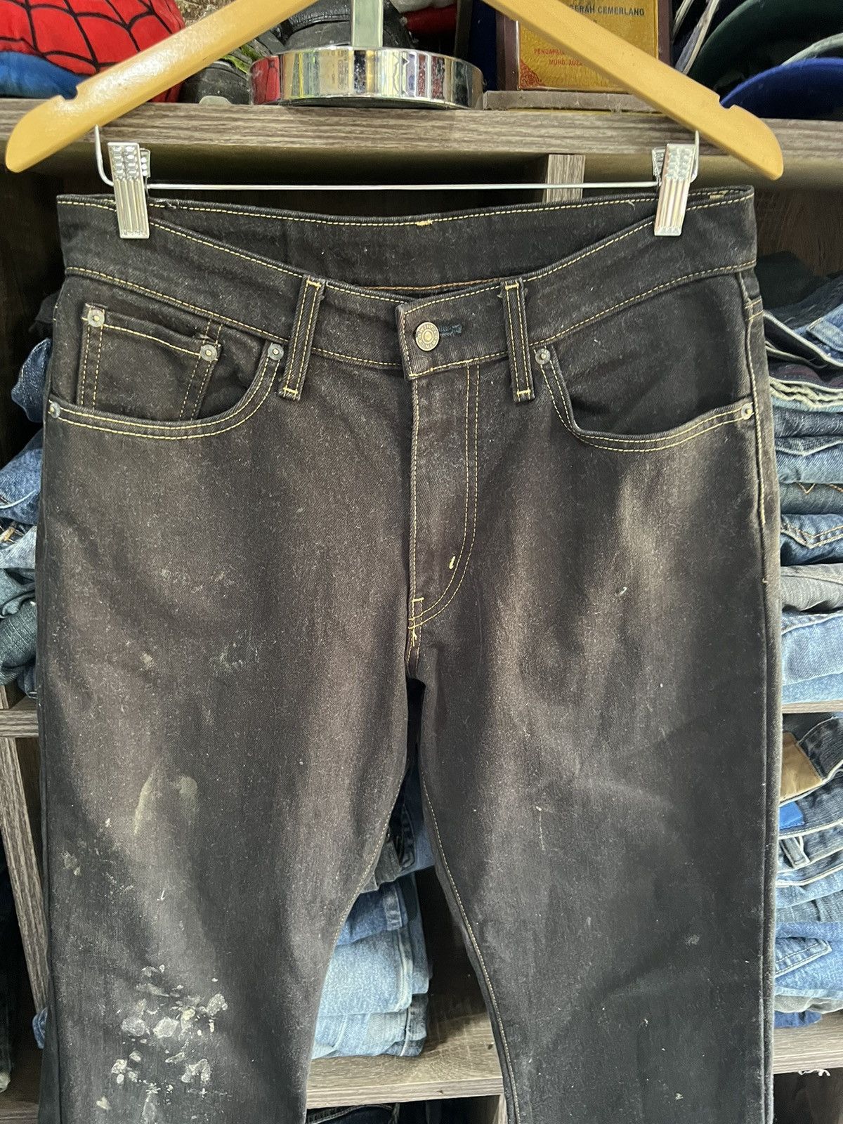 Edwin 🔥Vintage Edwin Distressed Denim Size US 32 / EU 48 - 5 Thumbnail