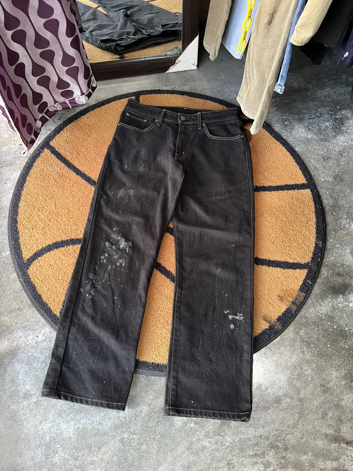 Edwin 🔥Vintage Edwin Distressed Denim Size US 32 / EU 48 - 1 Thumbnail