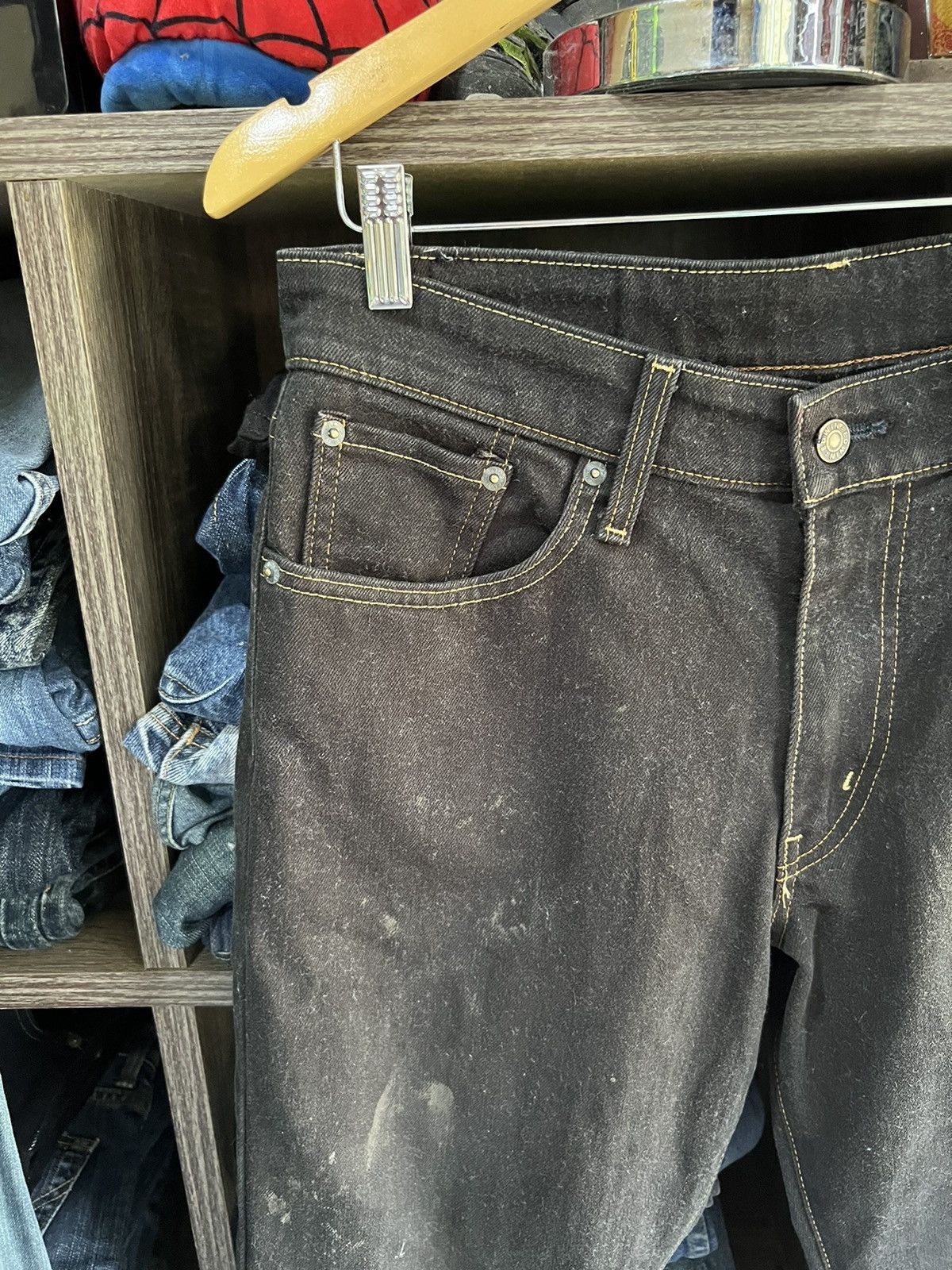 Edwin 🔥Vintage Edwin Distressed Denim Size US 32 / EU 48 - 3 Thumbnail