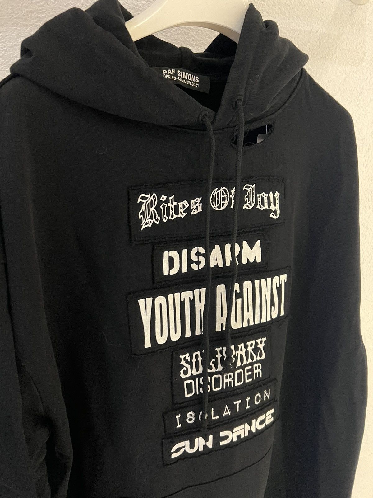 image of Raf Simons Sweater in Black, Men's (Size Large)