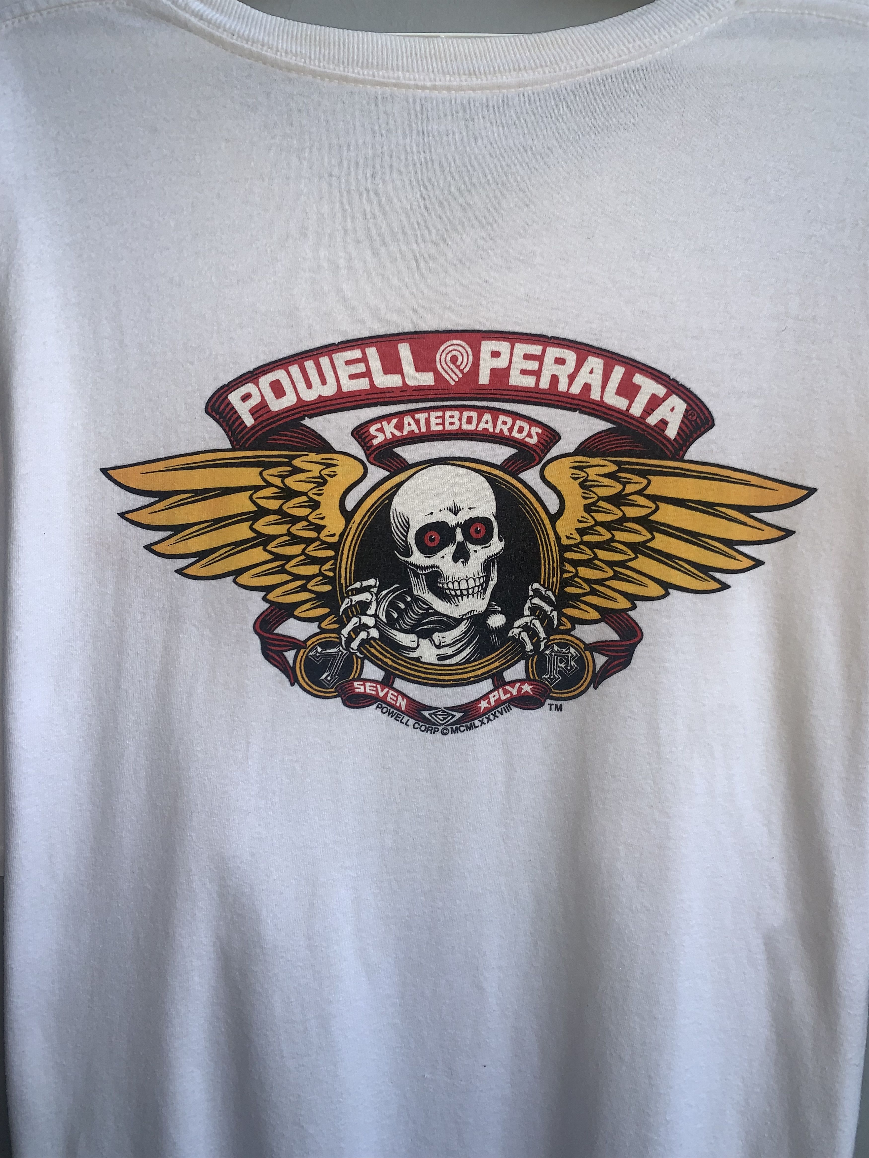 Powell Peralta Powell Peralta Skateboards Skull Tee Size US XXL / EU 58 / 5 - 2 Thumbnail