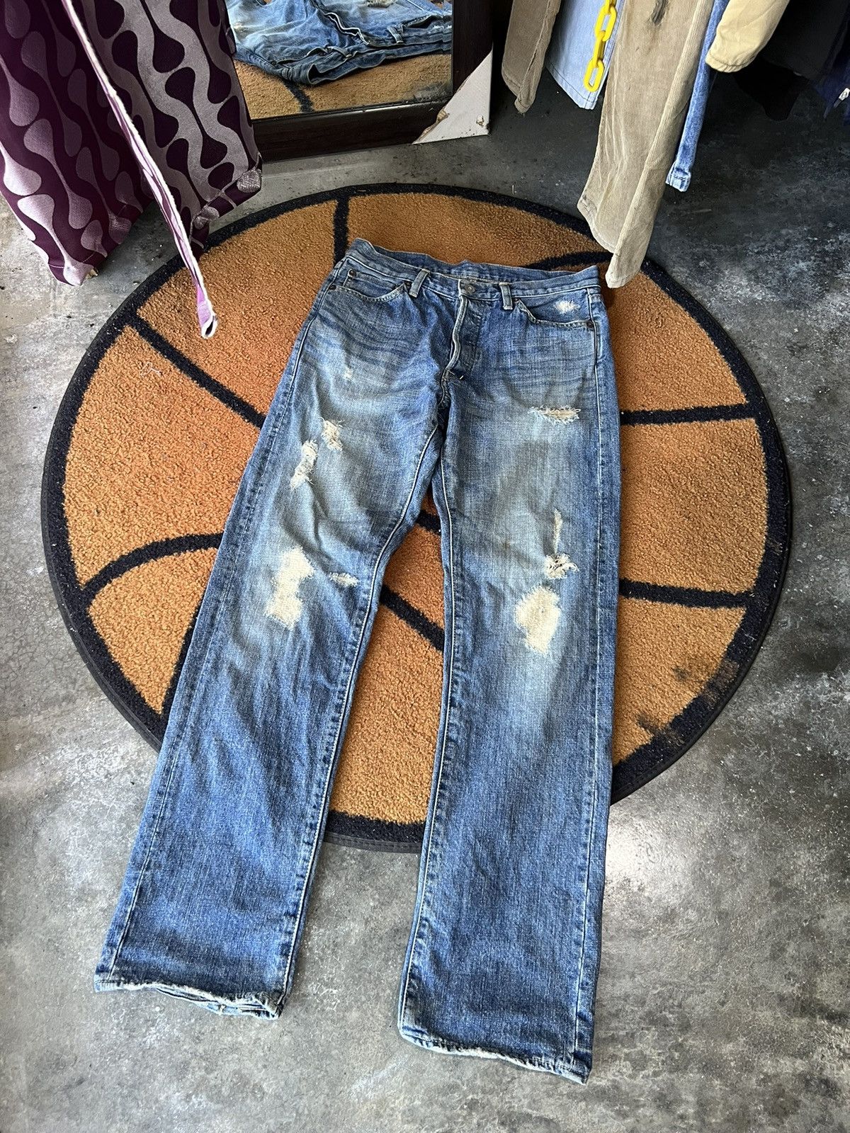 Journal Standard 🔥Vintage Journal Standard Distressed Denim Size US 29 - 1 Thumbnail