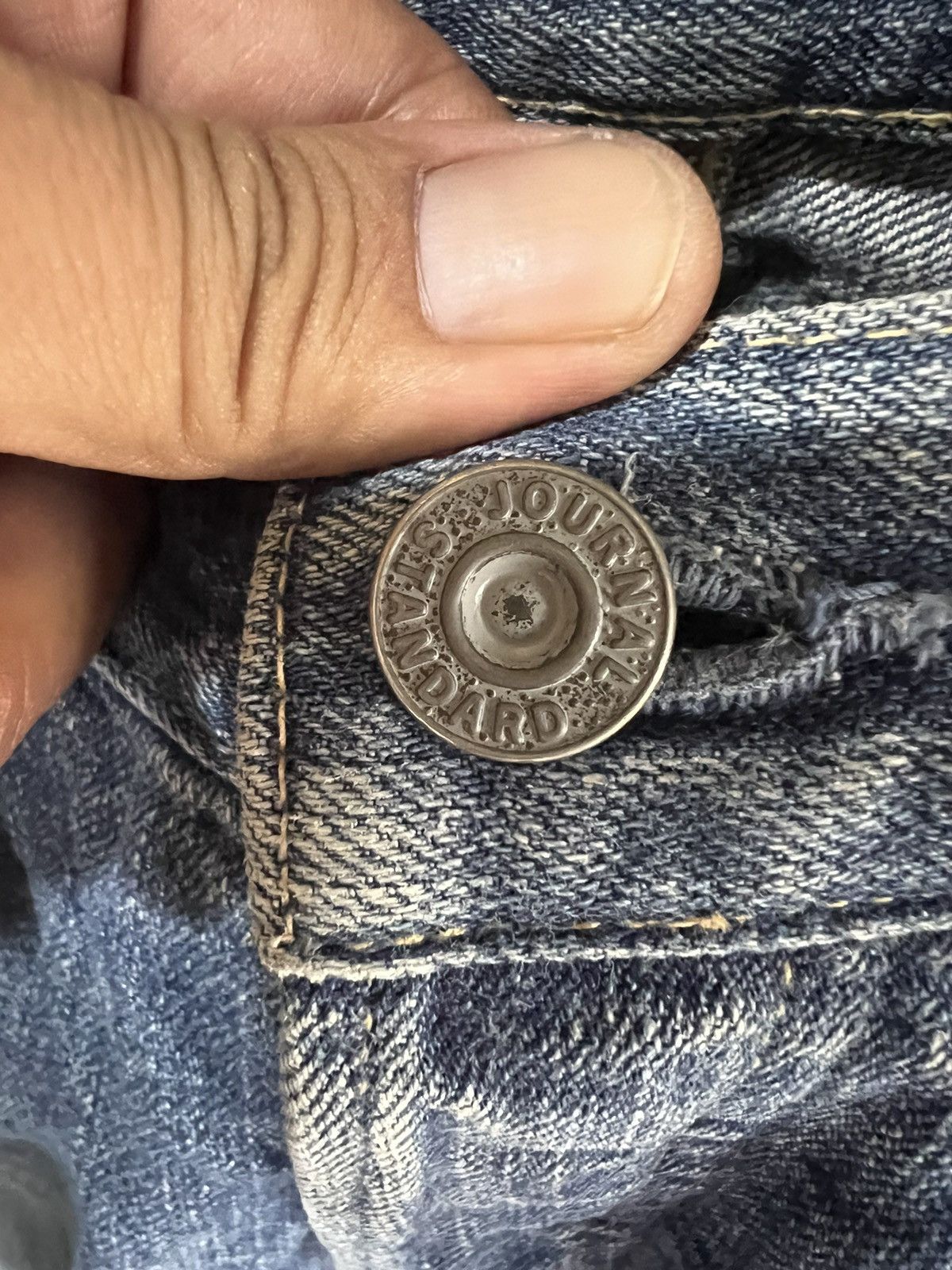 Journal Standard 🔥Vintage Journal Standard Distressed Denim Size US 29 - 8 Thumbnail