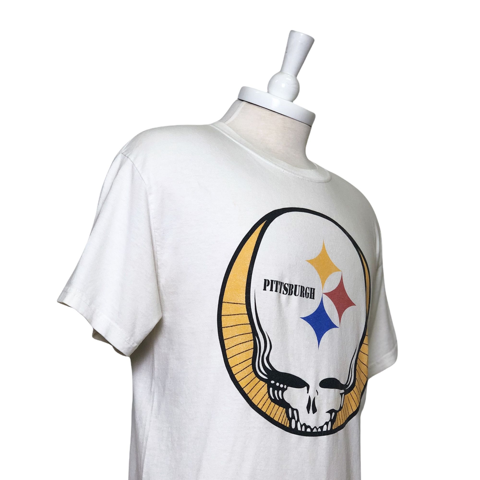 Vintage 90s Grateful Dead x Pittsburgh Steelers NFL Shirt