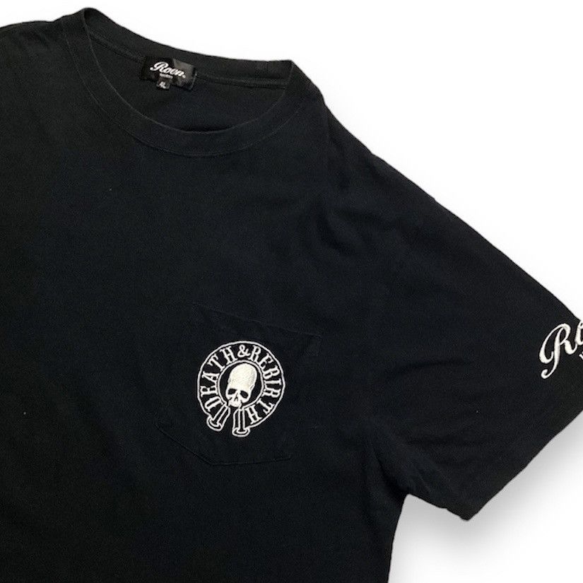 Roen 🇯🇵☠️ ROEN MASTERMIND SPELL OUT POCKET TSHIRT Size US XXL / EU 58 / 5 - 4 Thumbnail