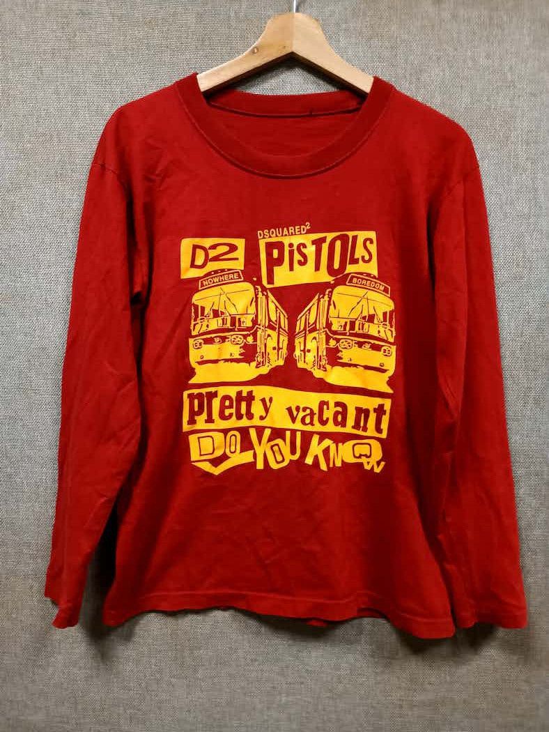 Seditionaries t shirt long sleeve Dsquared2 x Sex Pistols Size US M / EU 48-50 / 2 - 1 Thumbnail