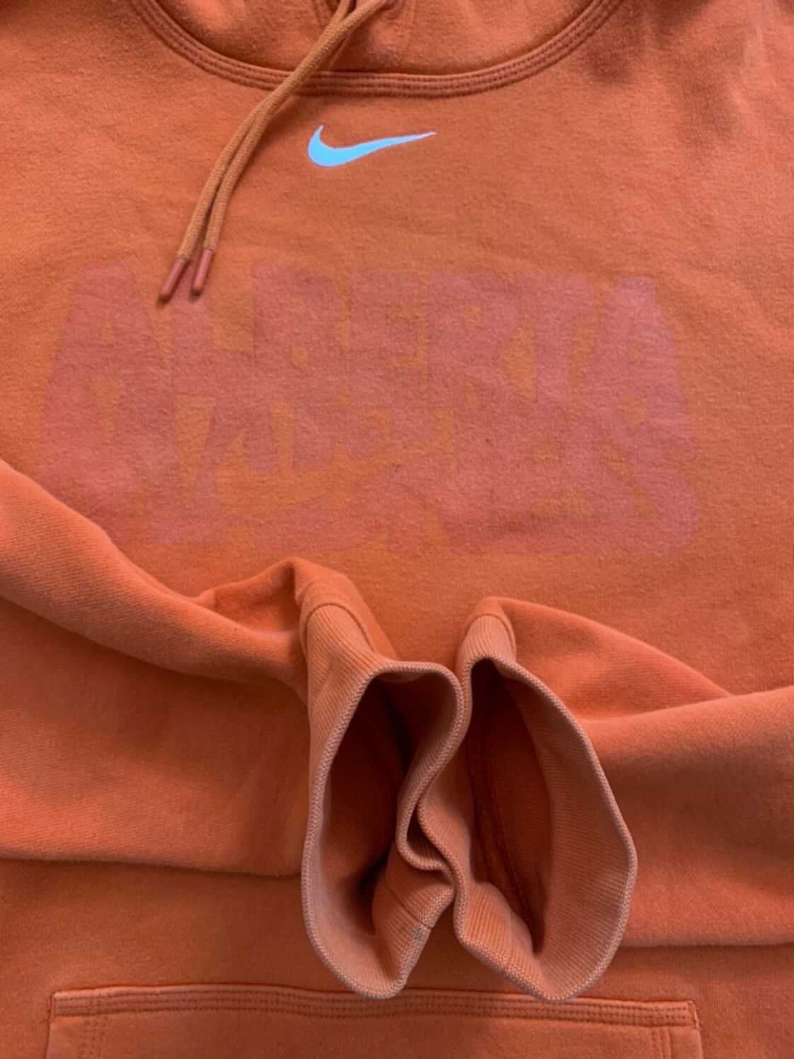 Nike × Vintage 🍊RARE Nike Mid Check Hooded Sweatshirt (Sz XL) Size US XL / EU 56 / 4 - 4 Thumbnail