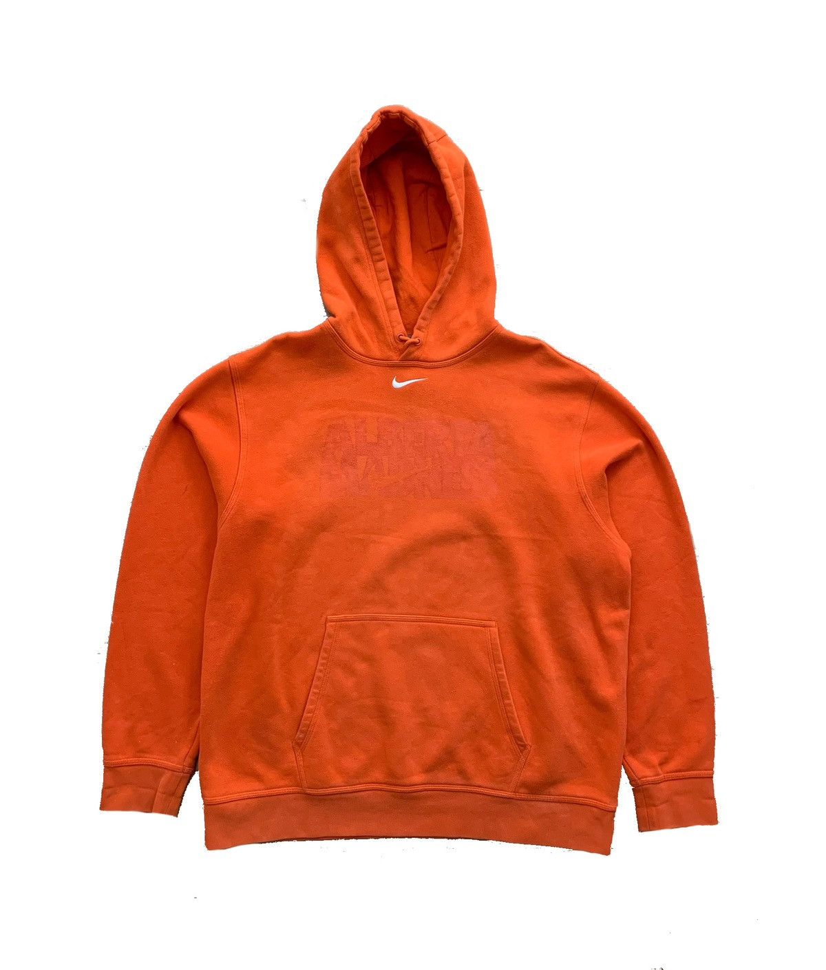 Nike × Vintage 🍊RARE Nike Mid Check Hooded Sweatshirt (Sz XL) Size US XL / EU 56 / 4 - 1 Thumbnail