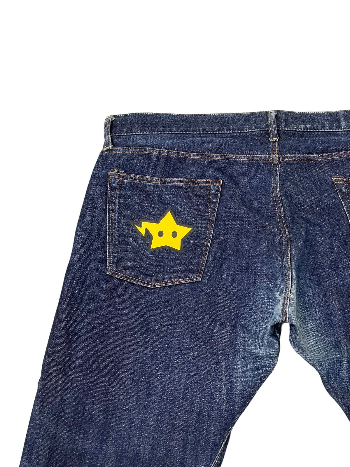 Bape Bapesta Jeans Denim Bathing Ape Nigo Japan Regular 2🟦6 Size US 38 / EU 54 - 8 Thumbnail