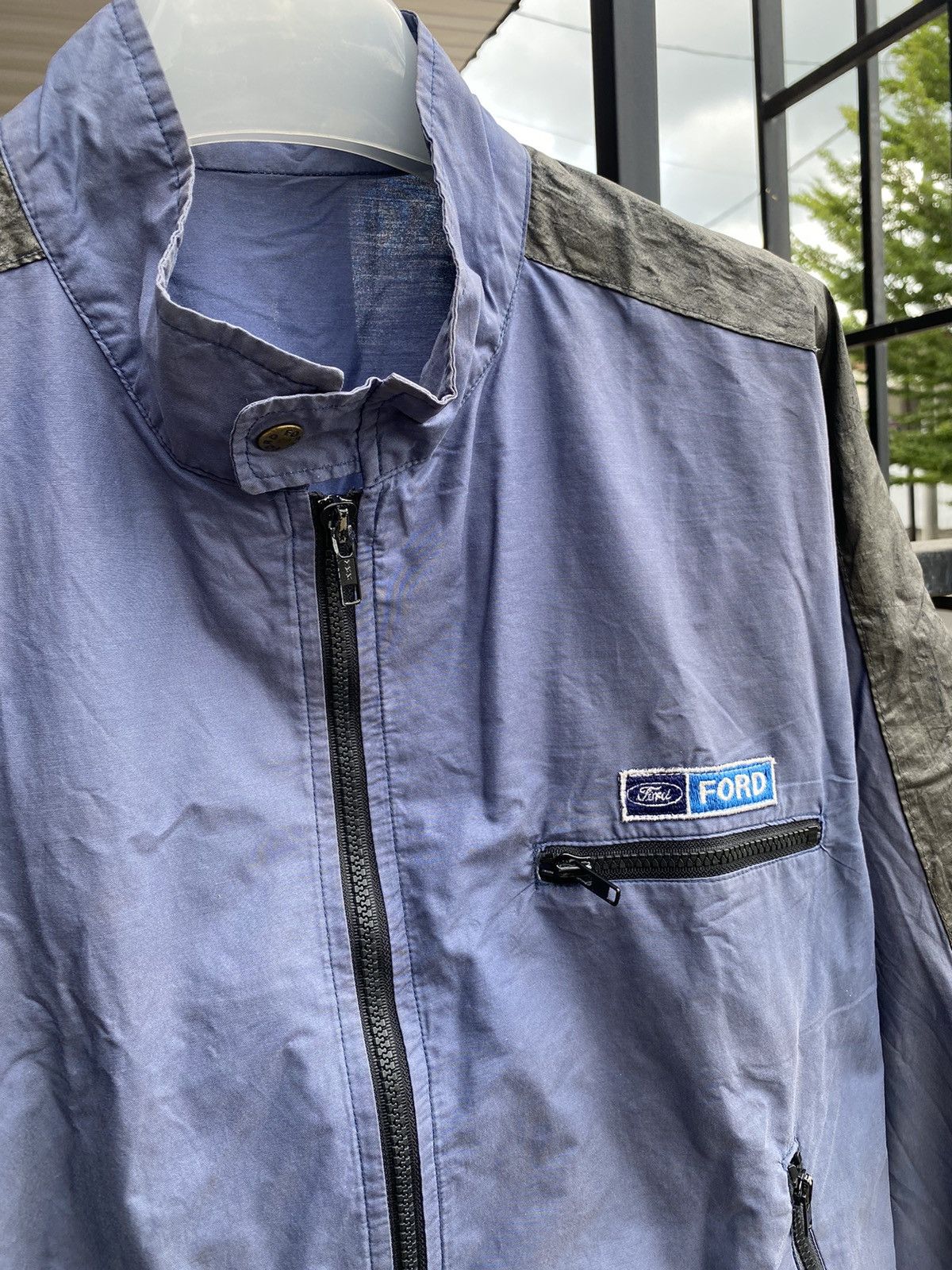 Ford × Vintage 🔥 Rare 🔥 Vintage Ford Racing Staff Light Jacket Size US L / EU 52-54 / 3 - 6 Thumbnail