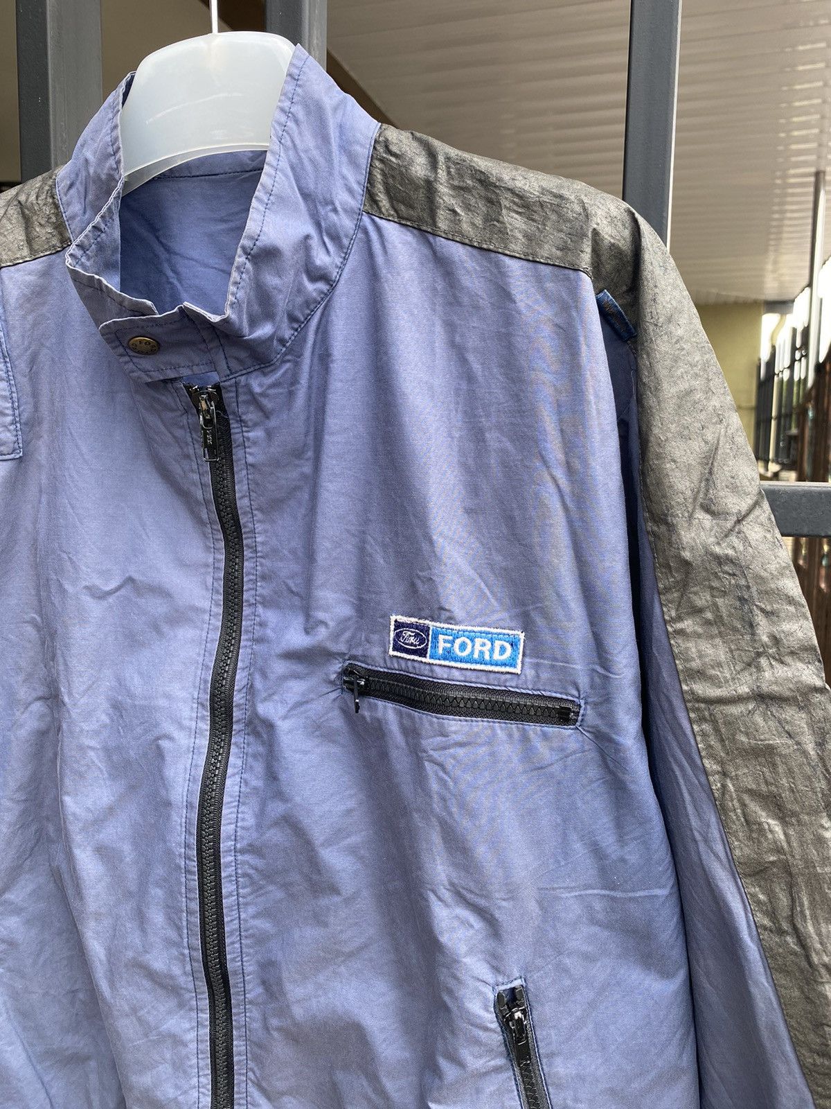 Ford × Vintage 🔥 Rare 🔥 Vintage Ford Racing Staff Light Jacket Size US L / EU 52-54 / 3 - 4 Thumbnail