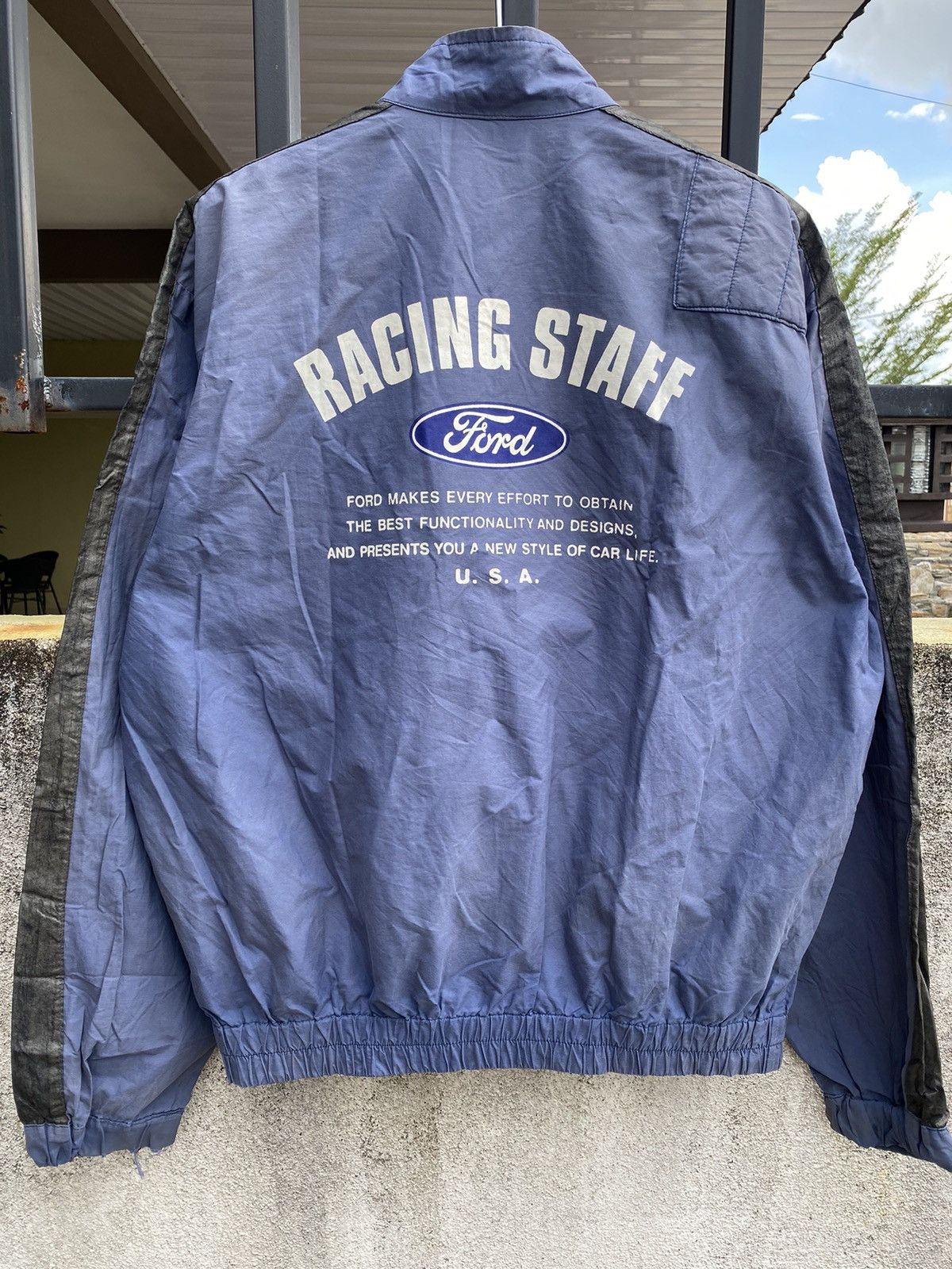 Ford × Vintage 🔥 Rare 🔥 Vintage Ford Racing Staff Light Jacket Size US L / EU 52-54 / 3 - 1 Thumbnail