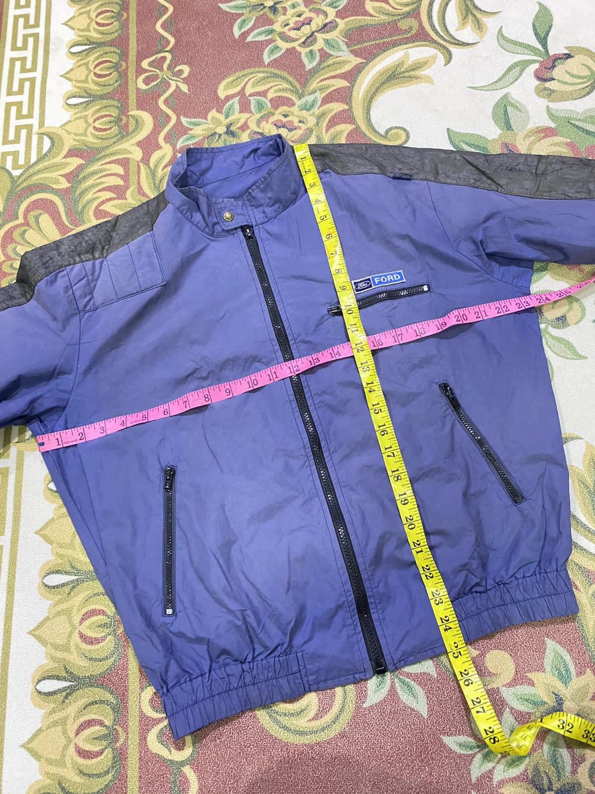Ford × Vintage 🔥 Rare 🔥 Vintage Ford Racing Staff Light Jacket Size US L / EU 52-54 / 3 - 13 Thumbnail