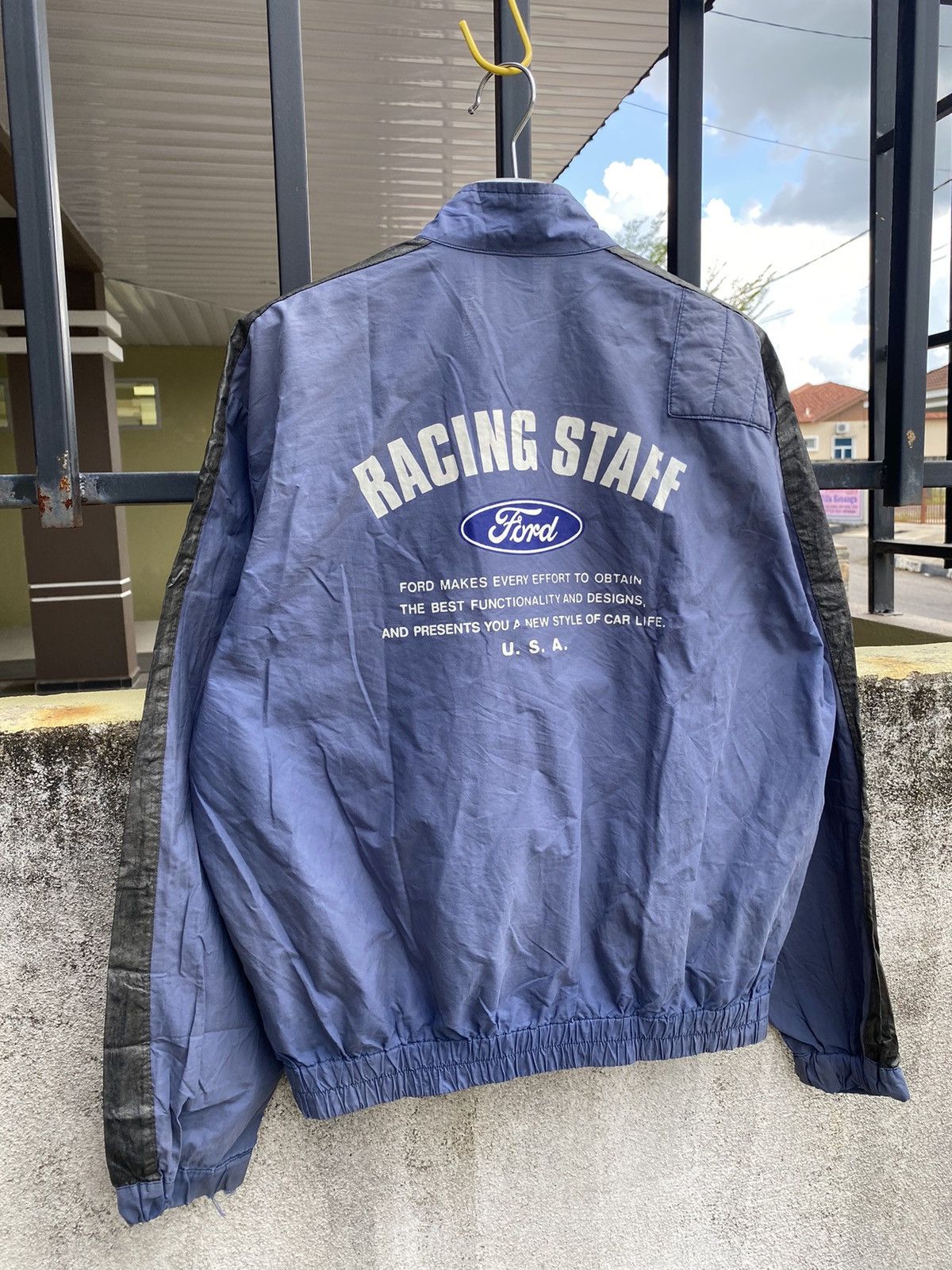 Ford × Vintage 🔥 Rare 🔥 Vintage Ford Racing Staff Light Jacket Size US L / EU 52-54 / 3 - 8 Thumbnail