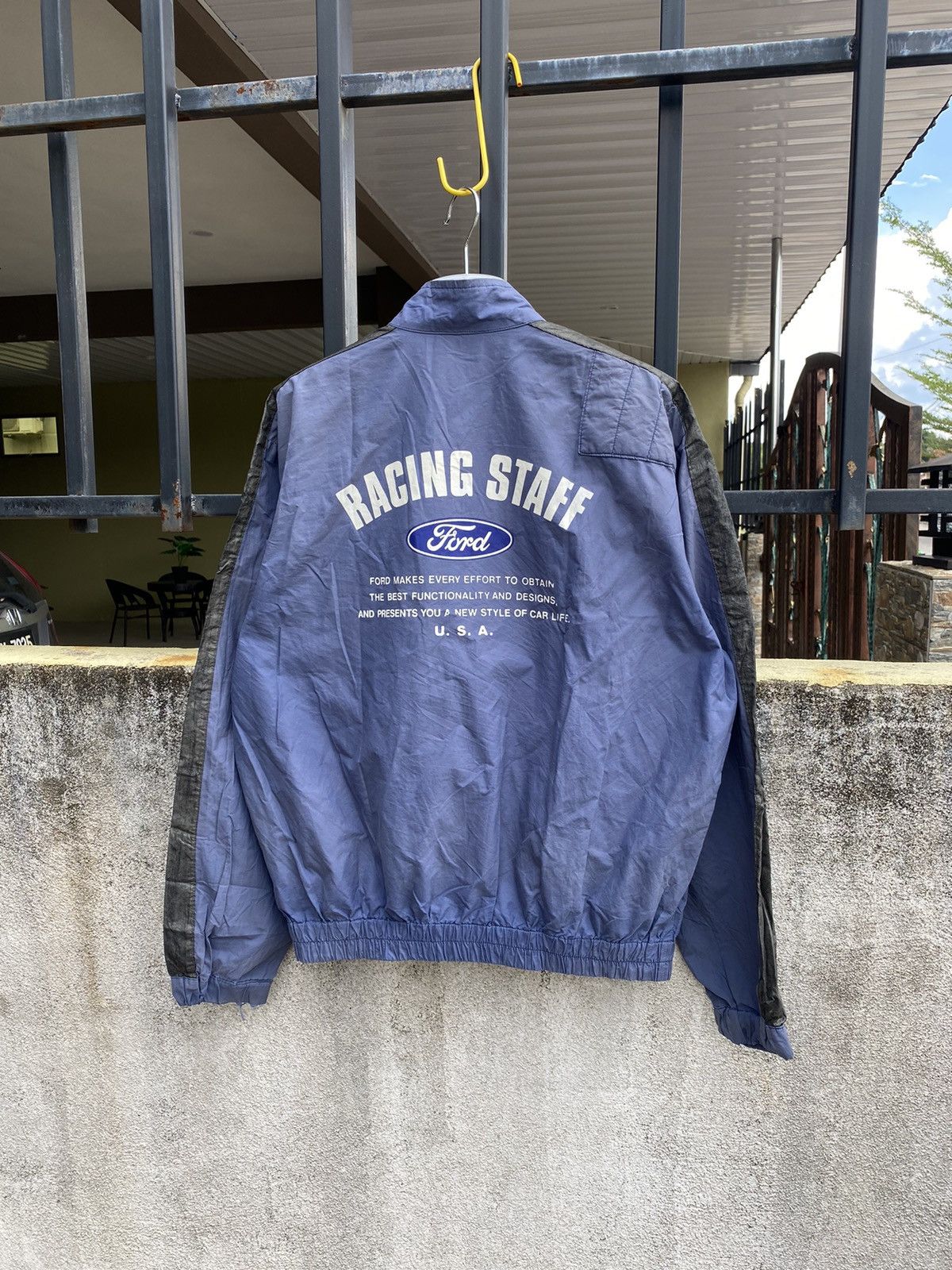 Ford × Vintage 🔥 Rare 🔥 Vintage Ford Racing Staff Light Jacket Size US L / EU 52-54 / 3 - 9 Thumbnail