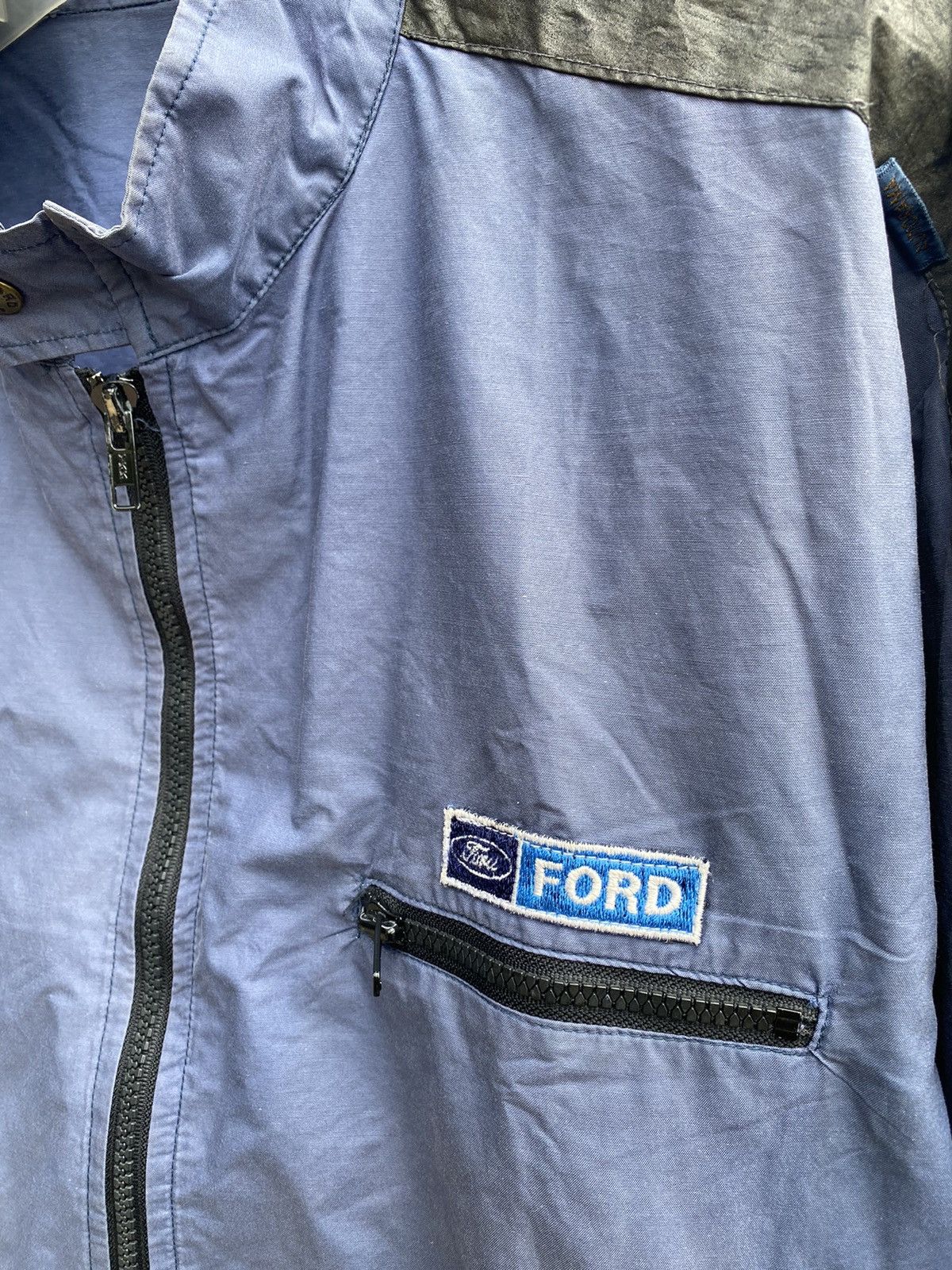 Ford × Vintage 🔥 Rare 🔥 Vintage Ford Racing Staff Light Jacket Size US L / EU 52-54 / 3 - 7 Thumbnail