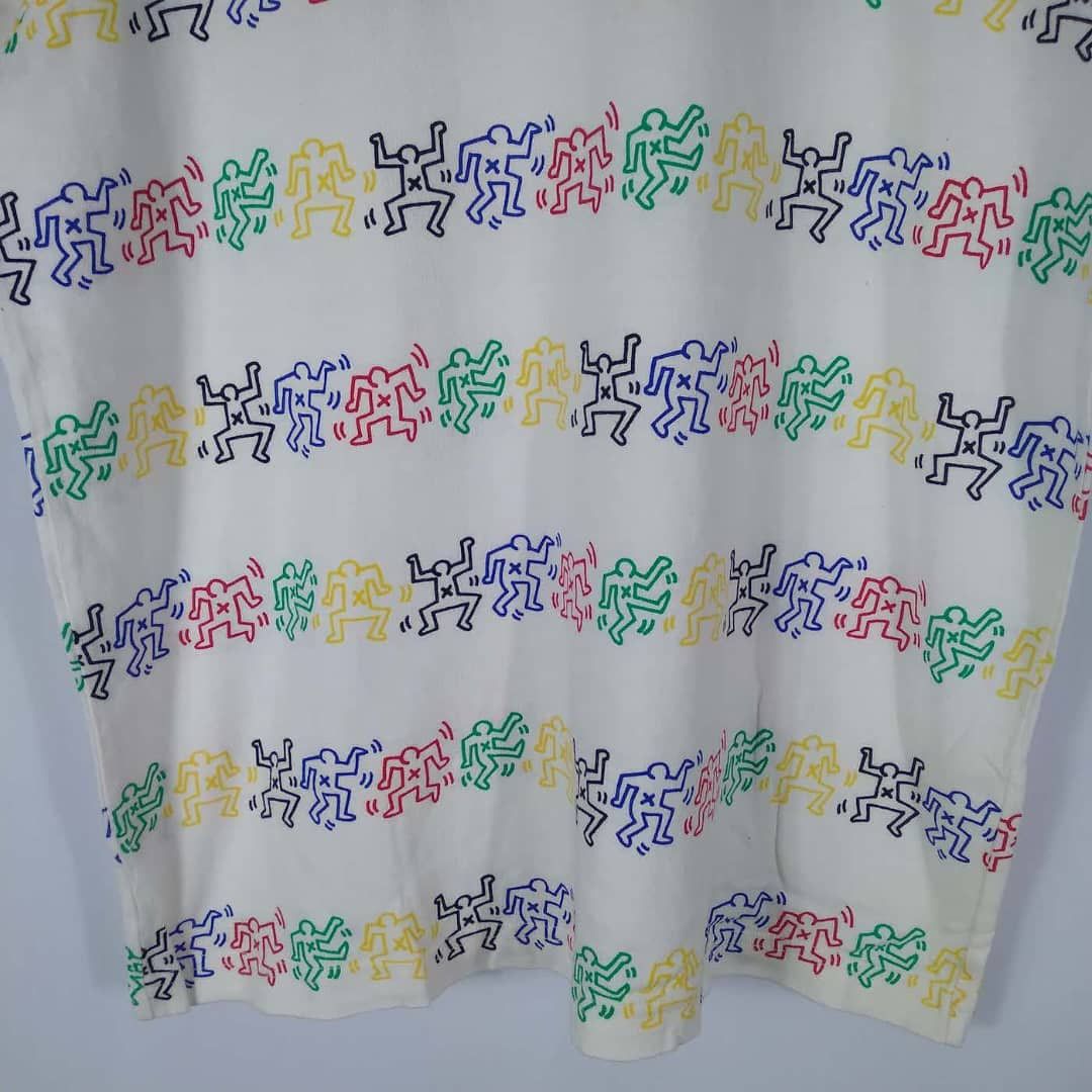 Japanese Brand × Keith Haring × Uniqlo Keith Haring Artwork Colourful Styles Design Tee Size US S / EU 44-46 / 1 - 3 Thumbnail