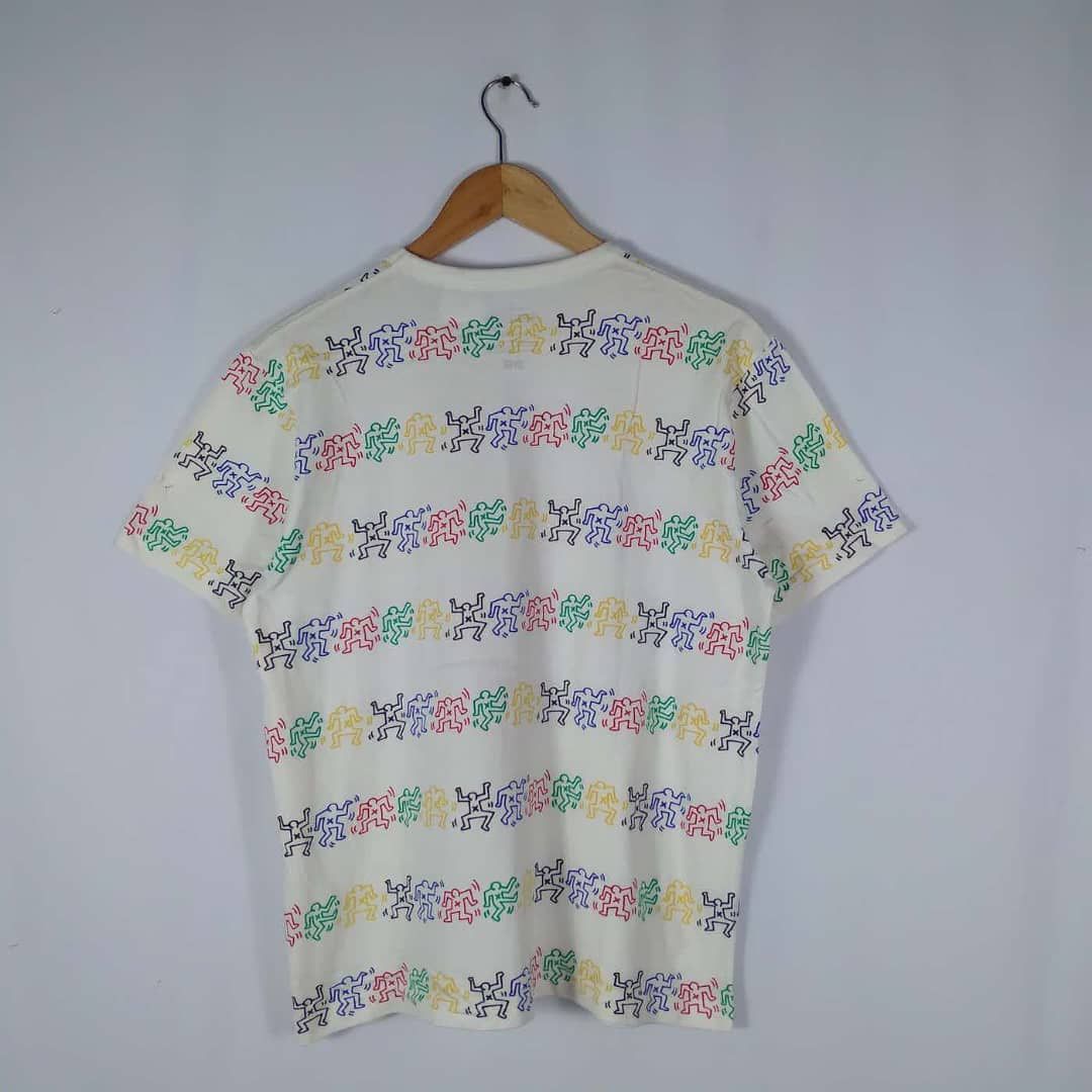 Japanese Brand × Keith Haring × Uniqlo Keith Haring Artwork Colourful Styles Design Tee Size US S / EU 44-46 / 1 - 4 Thumbnail