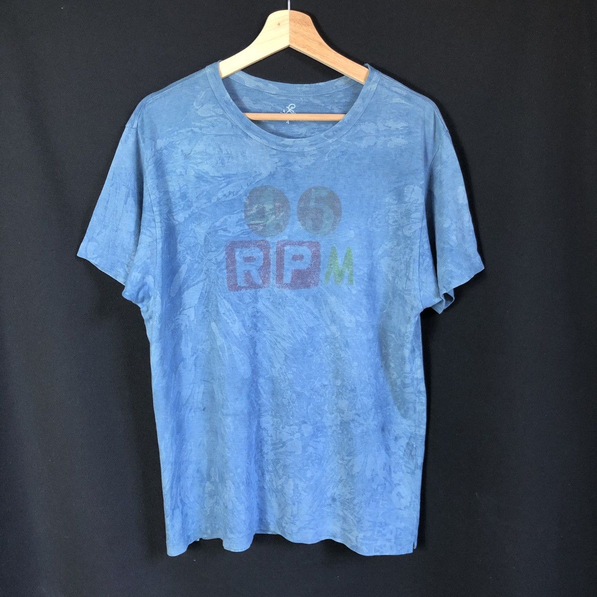 45rpm × Designer × Japanese Brand Rare! 45RPM Psychedelic Tie Dye Tshirt Size US M / EU 48-50 / 2 - 1 Thumbnail