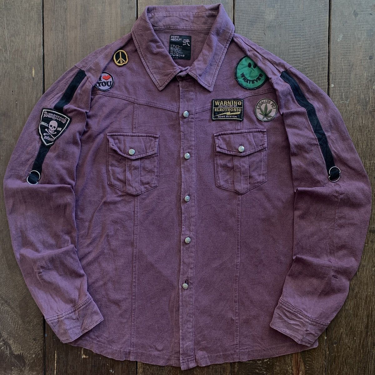 20471120 PPFM Bondage Button Up Shirts Size US M / EU 48-50 / 2 - 1 Thumbnail