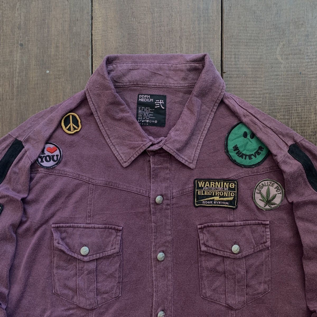 20471120 PPFM Bondage Button Up Shirts Size US M / EU 48-50 / 2 - 2 Thumbnail