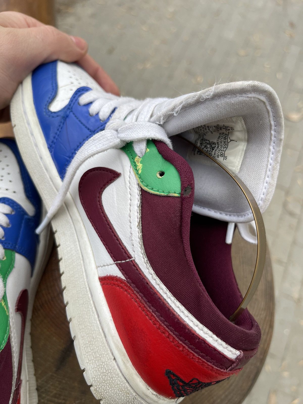 Jordan Brand × Nike Nike Jordan 1 low multicolour low sneakers Size US 5.5 / IT 35.5 - 7 Thumbnail