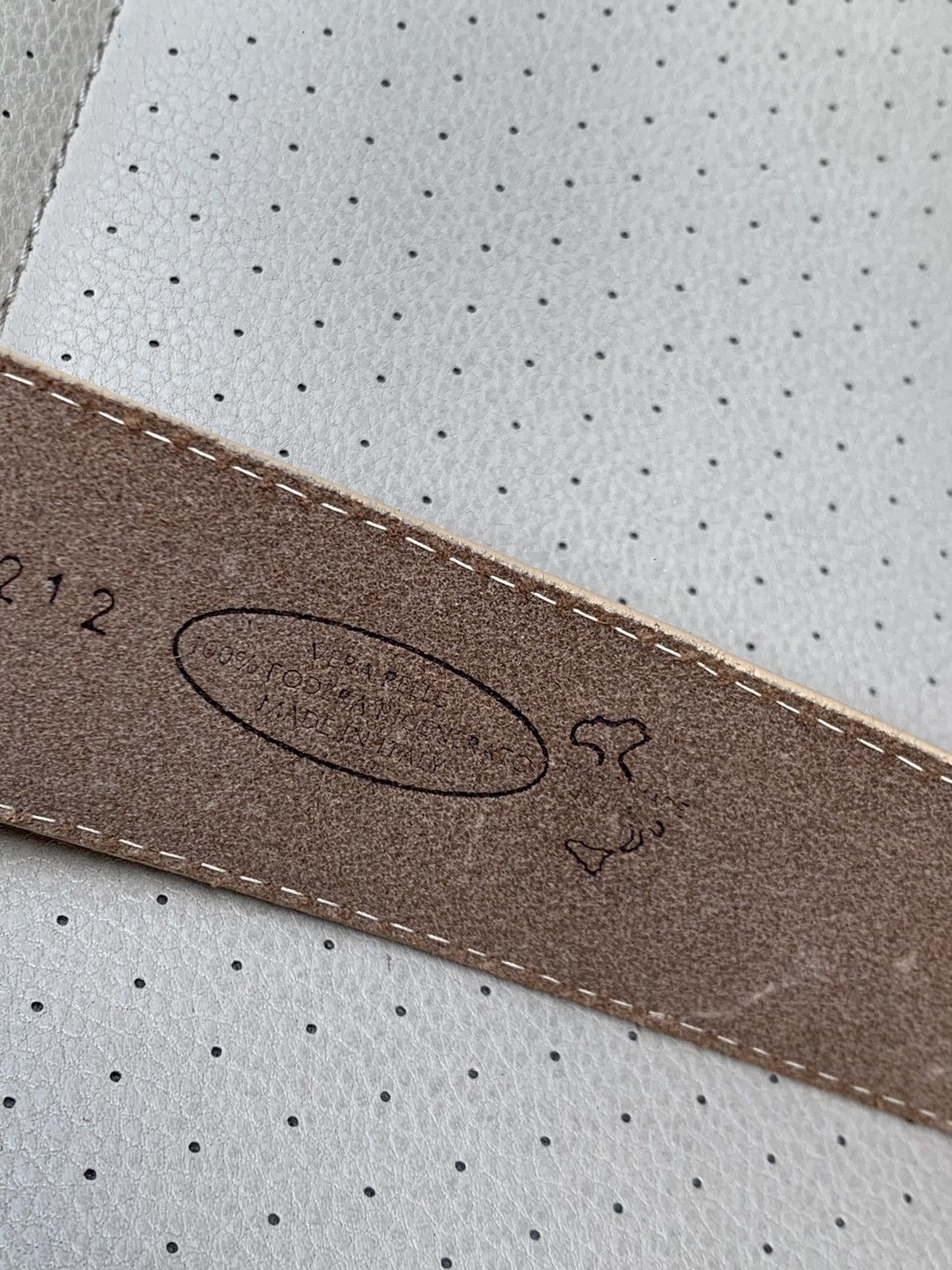 Designer Hand Made Leather Patch Multicolour Belt Size ONE SIZE - 12 Thumbnail