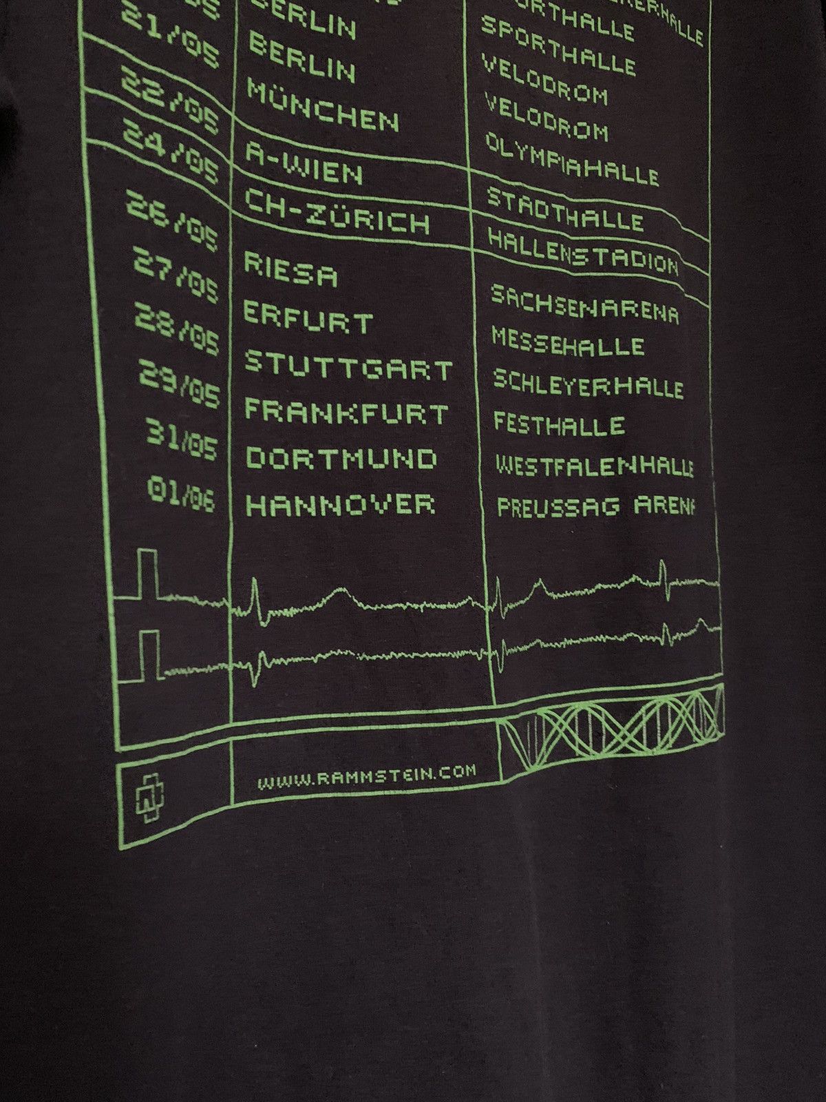 Band Tees 🔥 2001 Rammstein mutter vintage babe rare tour t-shirt tee Size US XL / EU 56 / 4 - 8 Thumbnail