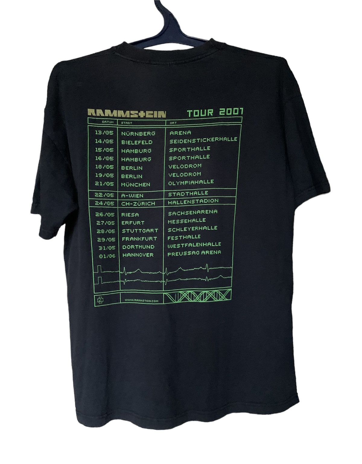Band Tees 🔥 2001 Rammstein mutter vintage babe rare tour t-shirt tee Size US XL / EU 56 / 4 - 2 Thumbnail