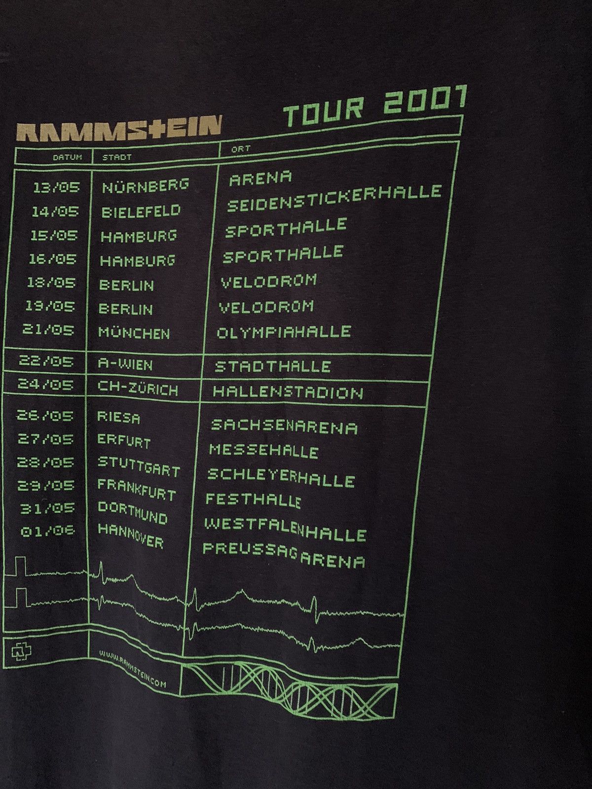 Band Tees 🔥 2001 Rammstein mutter vintage babe rare tour t-shirt tee Size US XL / EU 56 / 4 - 6 Thumbnail